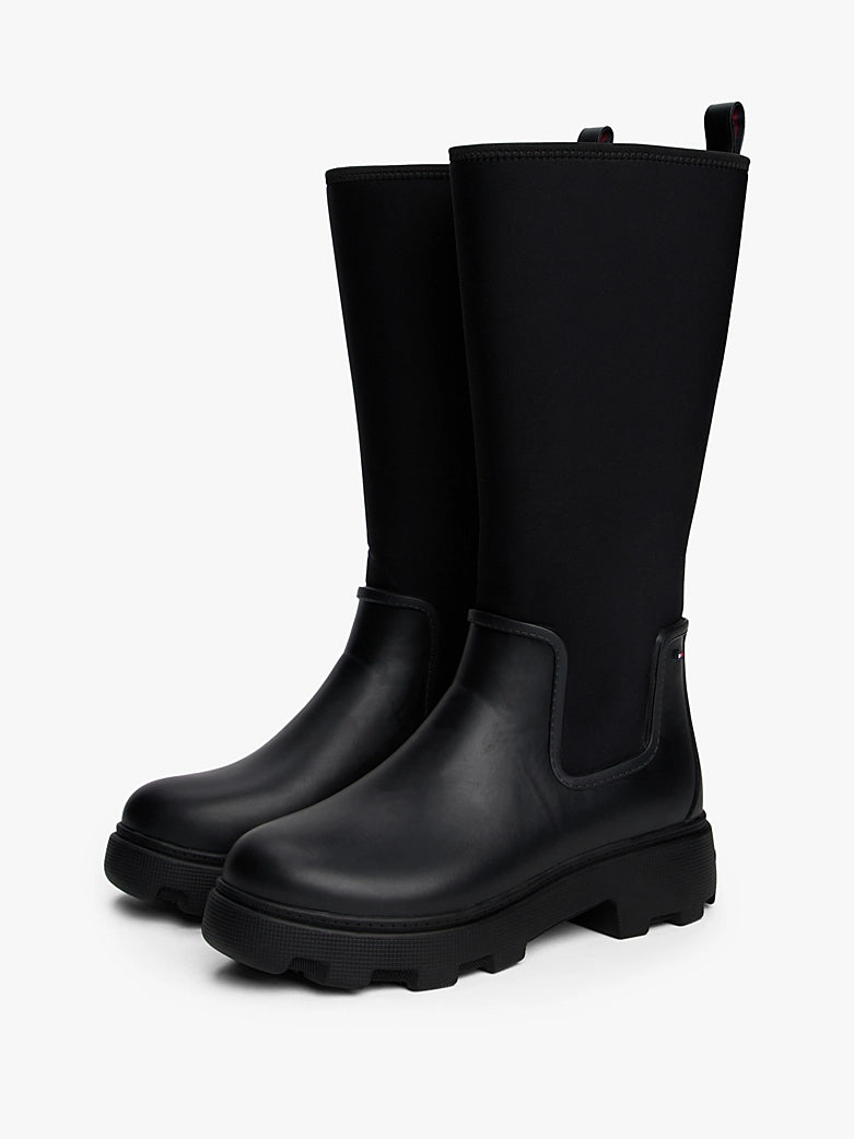 FLAG LONG RAINBOOT WARM LINING MUSTA