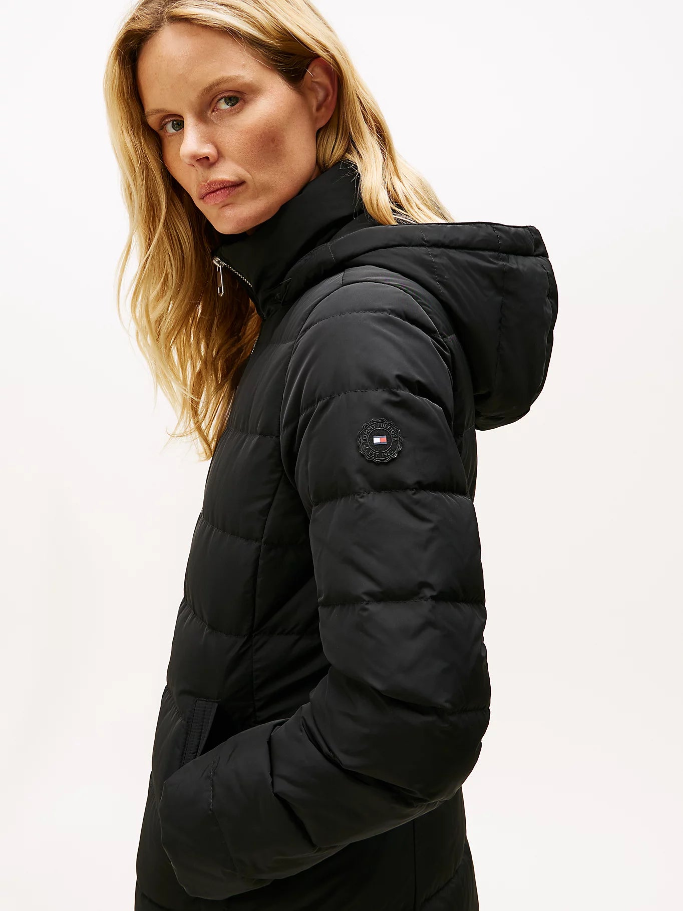 MW DOWN SLIM COAT WITH MUSTA