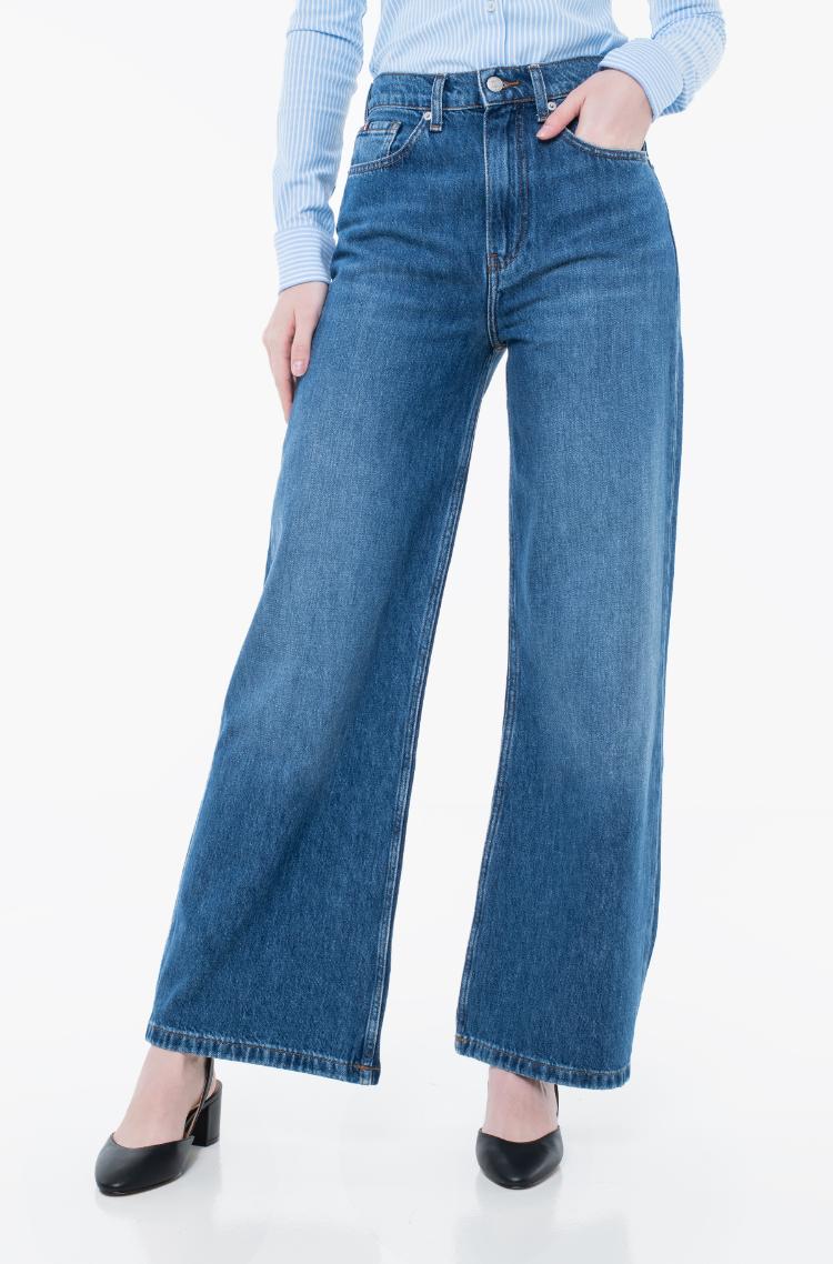 Tommy Hilfiger naisten farkut, FLO WIDE LEG JEANS Indigo
