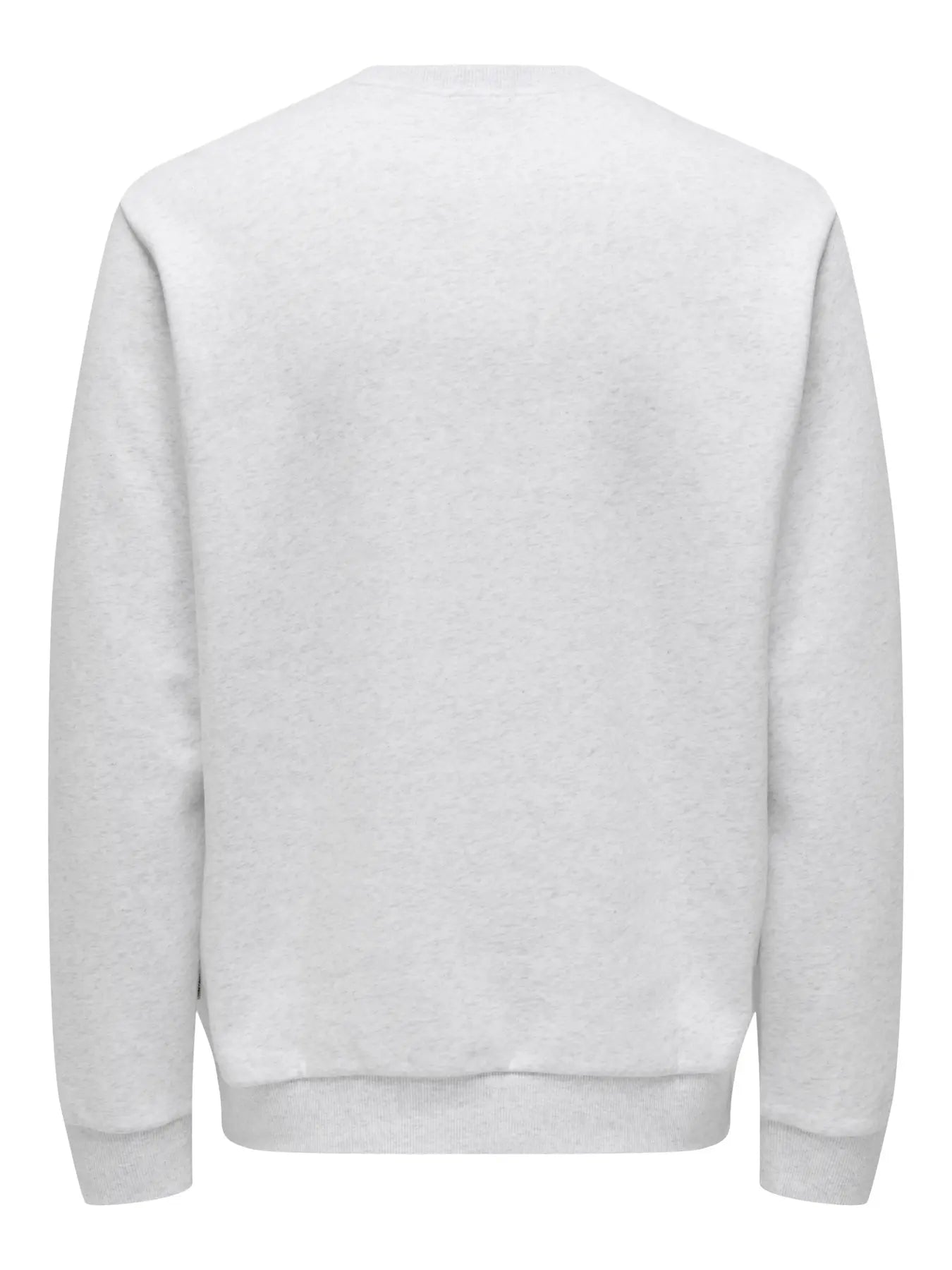 Only and Sons miesten collegepaita ONSCERES Crew Neck, vaaleanharmaa