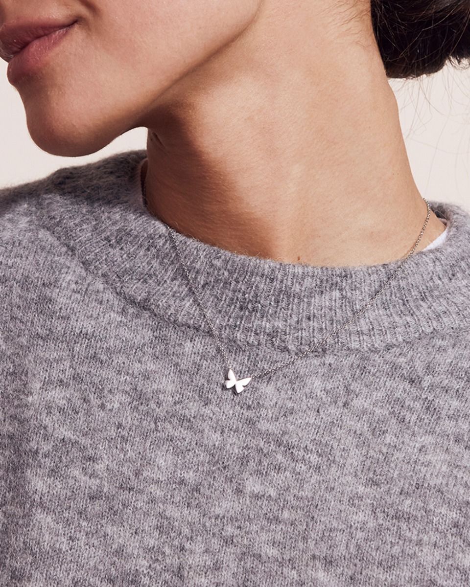 Edblad kaulakoru Papillon Necklace Steel, Stainless steel