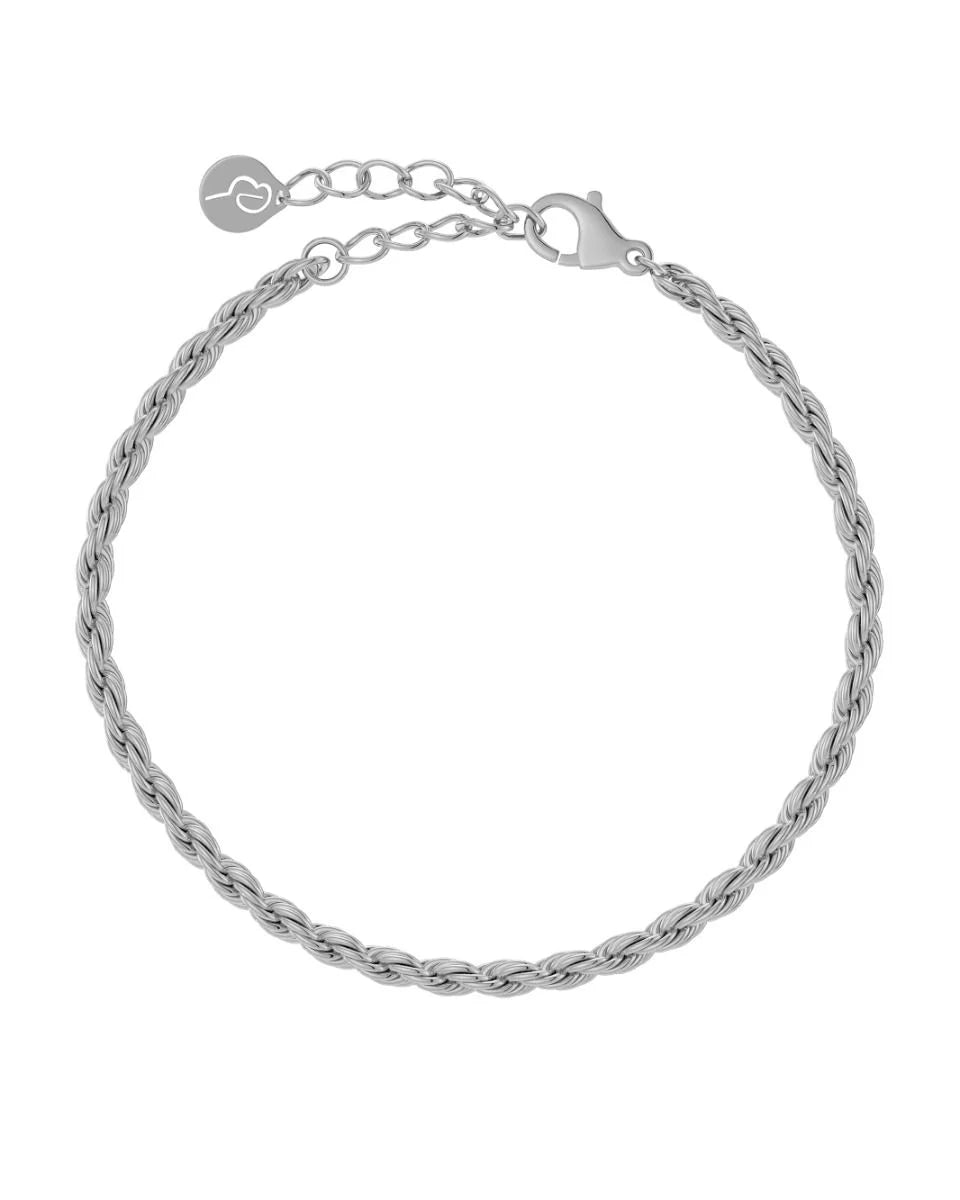 Edblad rannekoru Rope Chain Bracelet Steel, Stainless steel