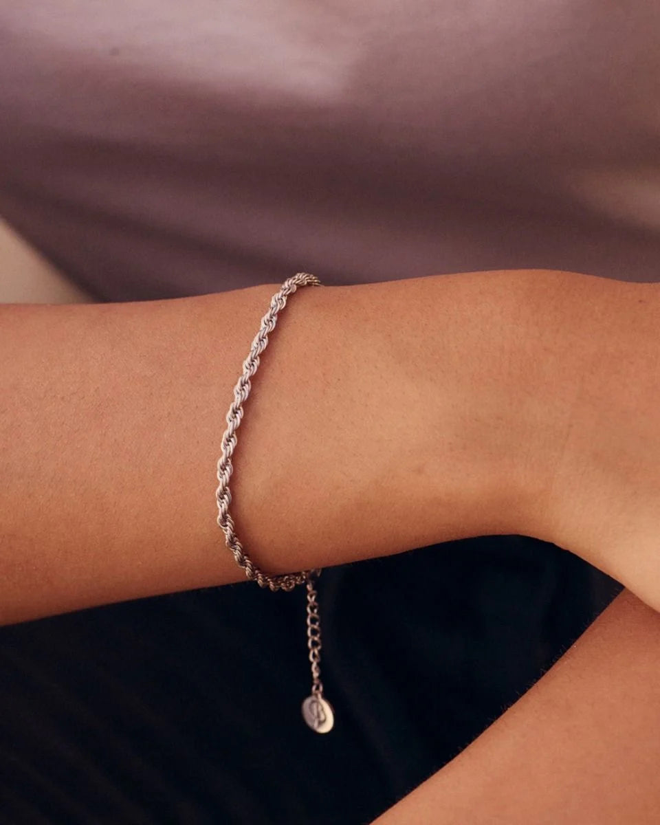 Edblad rannekoru Rope Chain Bracelet Steel, Stainless steel