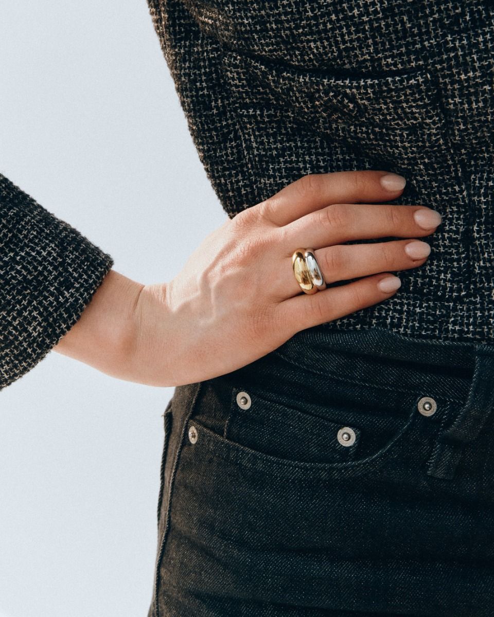 Edblad sormus Furo Duo Ring Mixed, Mixed