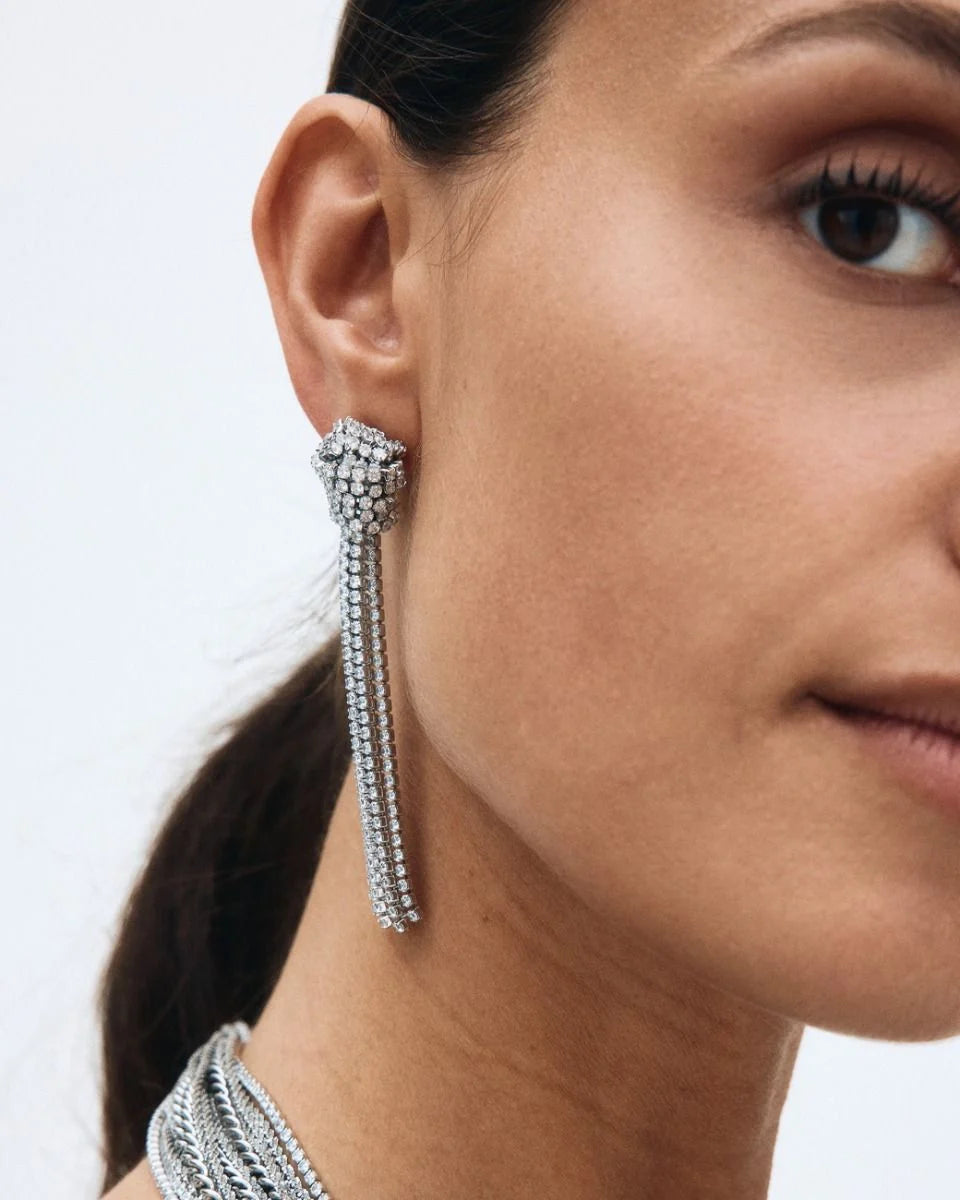 Edblad korvakorut Revel Knot Earrings Steel, Stainless steel