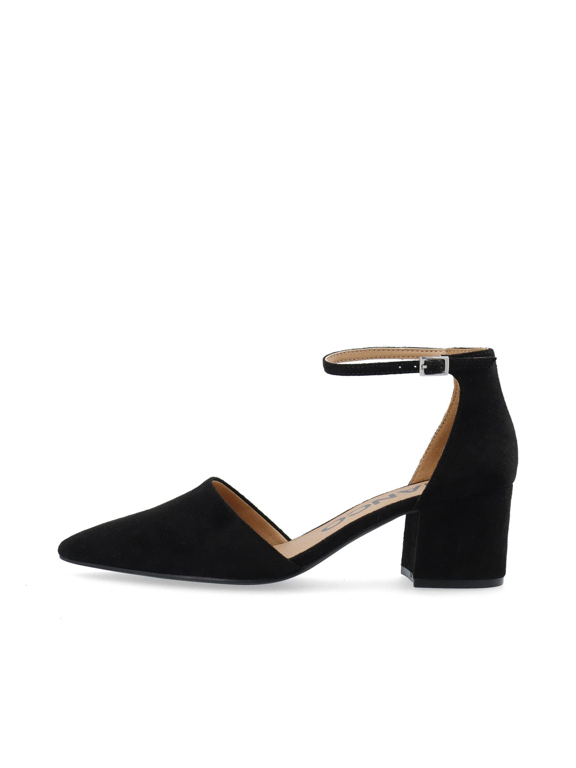 Bianco naisten korkokengät Biadevived Heel MicroSuede, musta