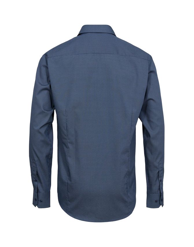 Gino marcello miesten kauluspaita K 3102062, tummansininen