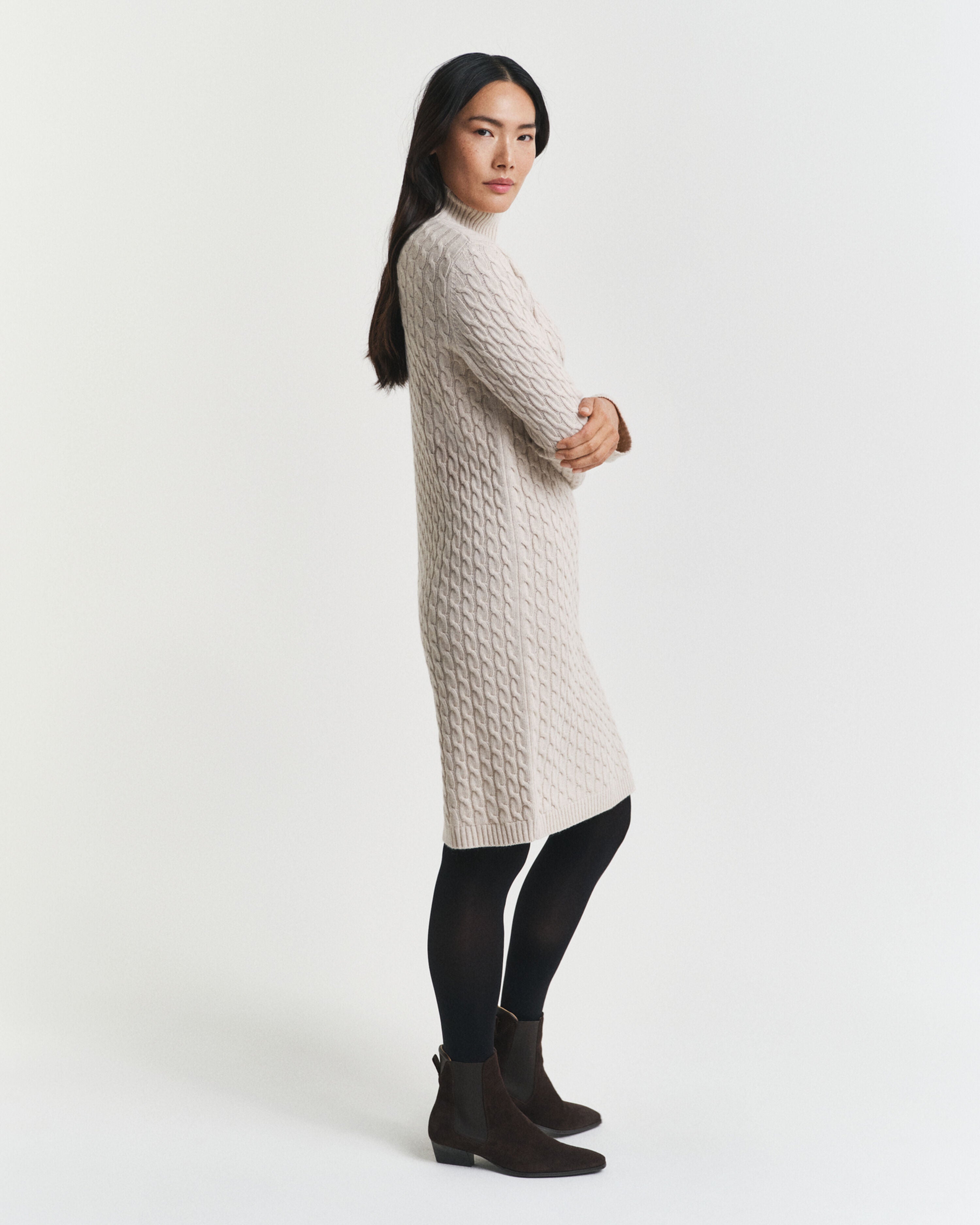 CABLE KNIT DRESS KITTI