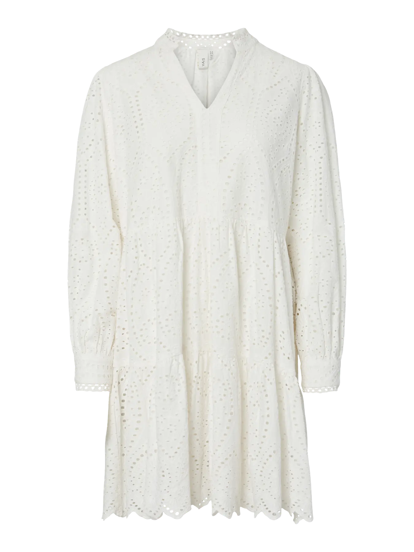 Y.A.S mekko Yasholi LS Dress S. Noos, valkoinen