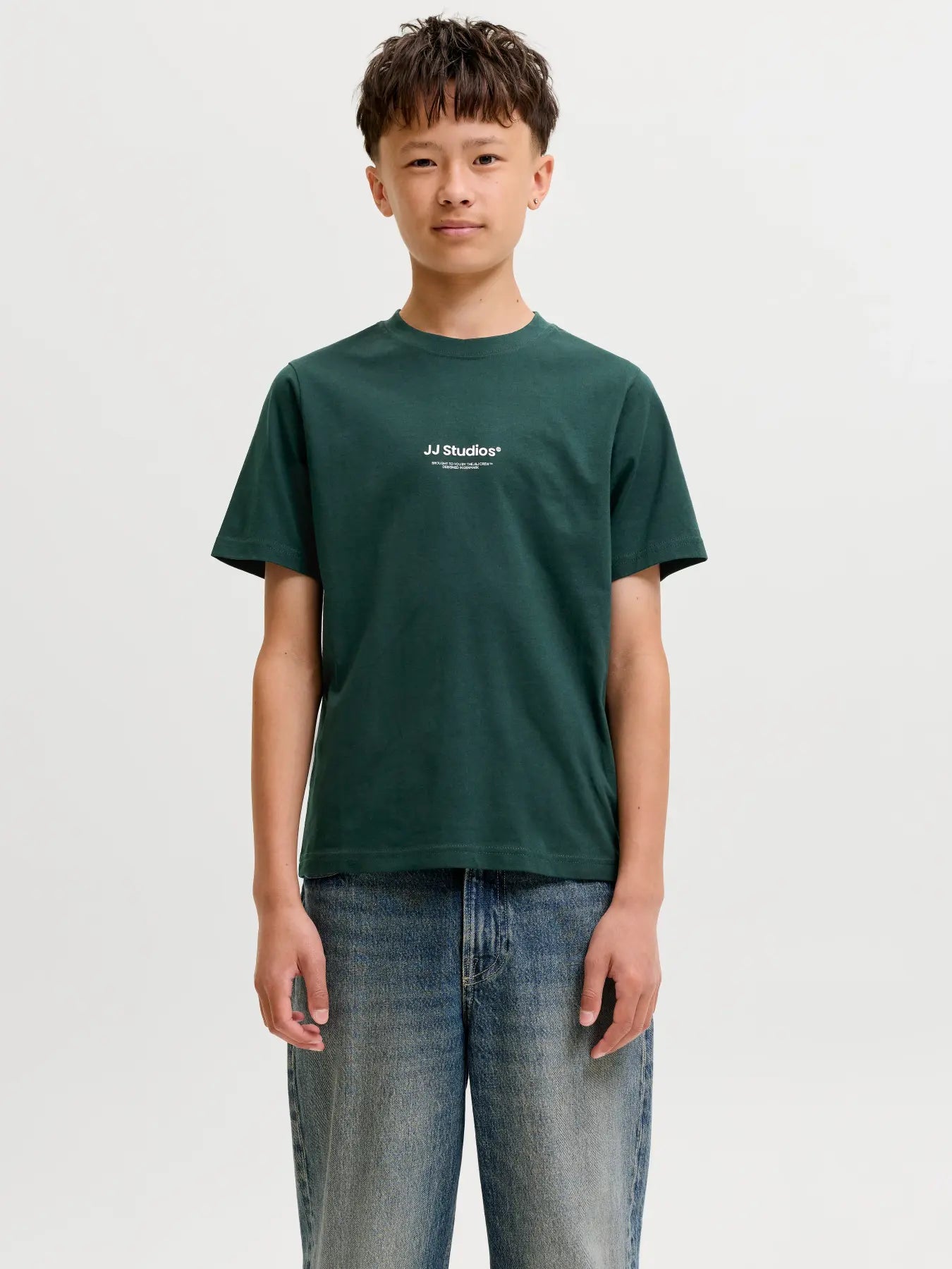 Jack and Jones Junior lasten T-paita Soho, vihreä