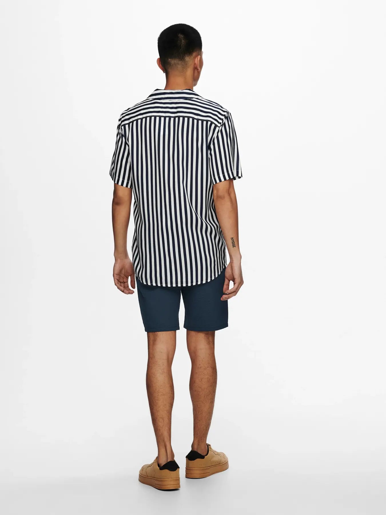 Only and Sons miesten lyhythihainen kauluspaita ONSWAYNE, Dress Blues