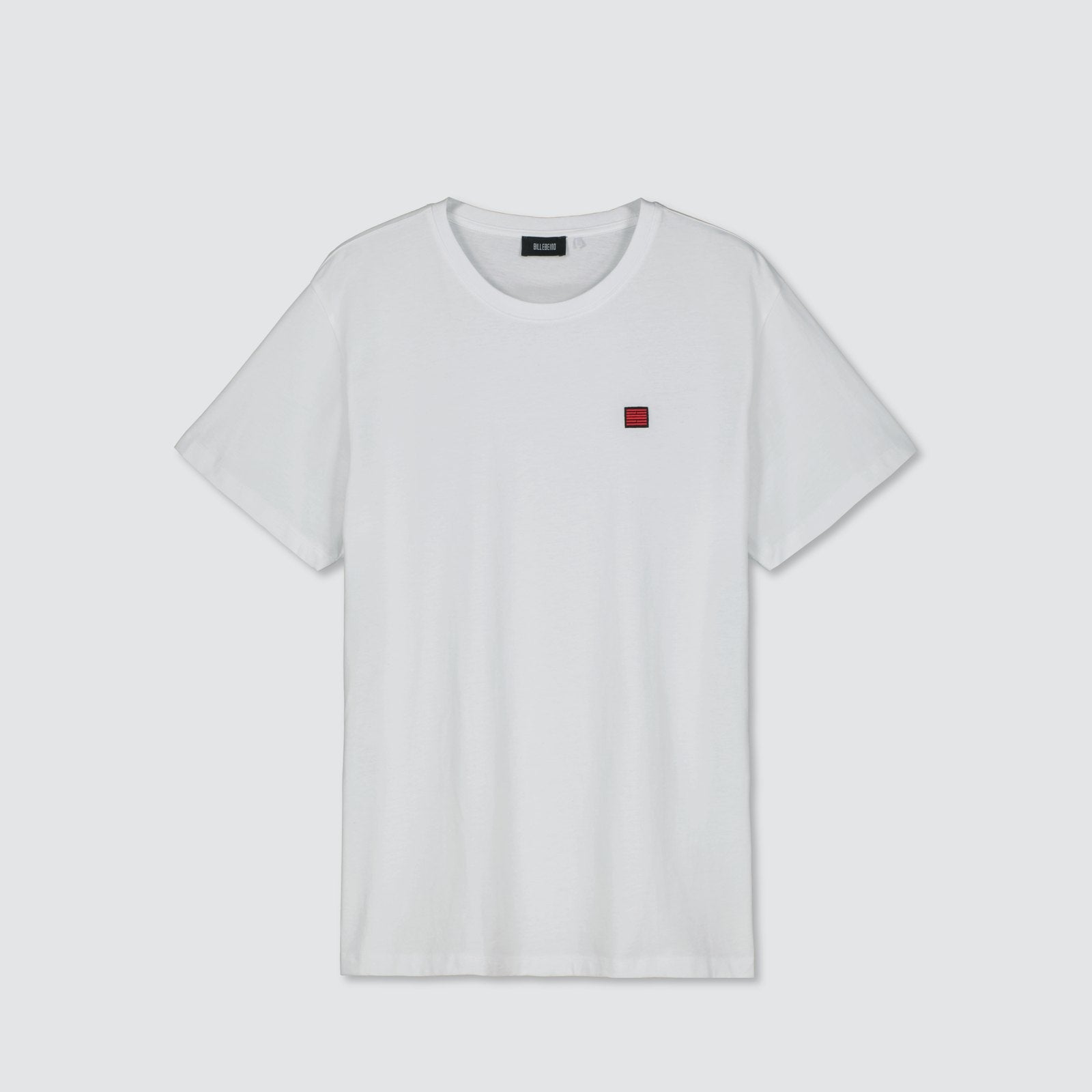 Billebeino miesten t-paita Red Brick T-shirt, valkoinen