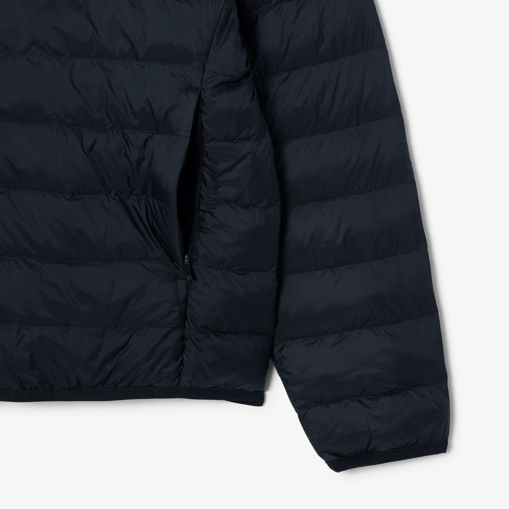 Lacoste miesten takki Lightweight Water Repellent Ripstop, musta