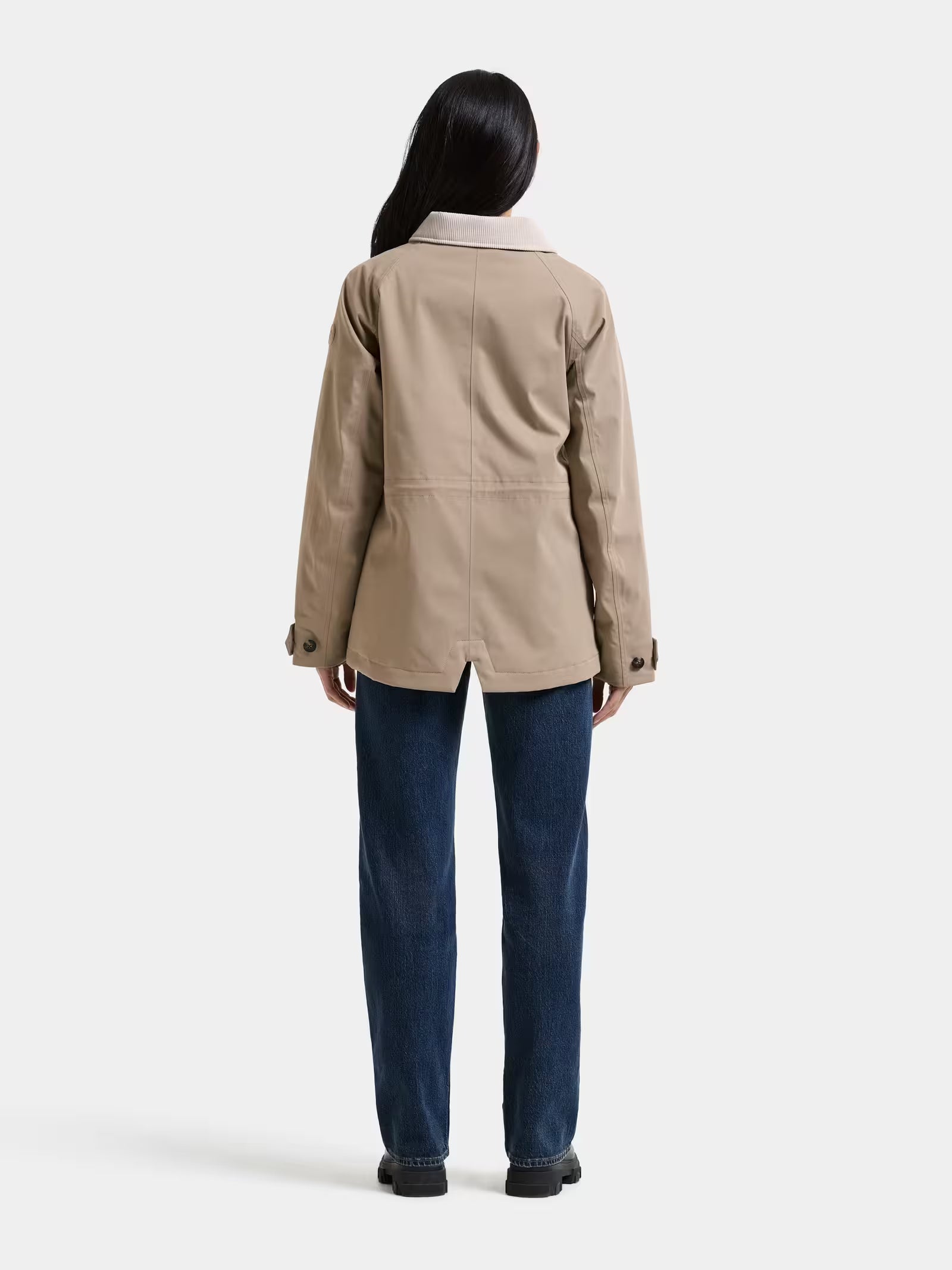 Didriksons naisten takki Lynn Jacket, vaalea beige