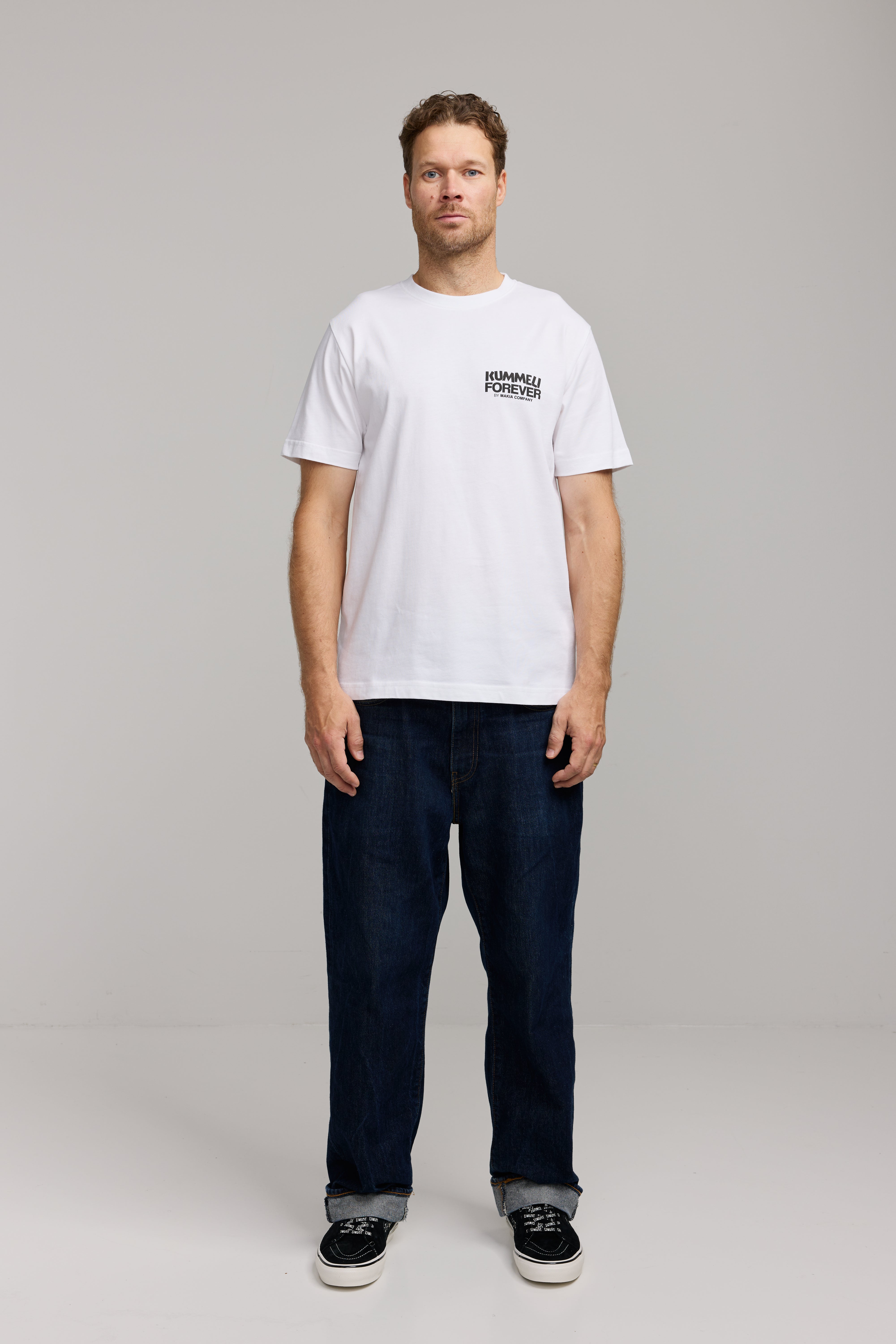 Makia Kummeli Forever T-shirt, valkoinen