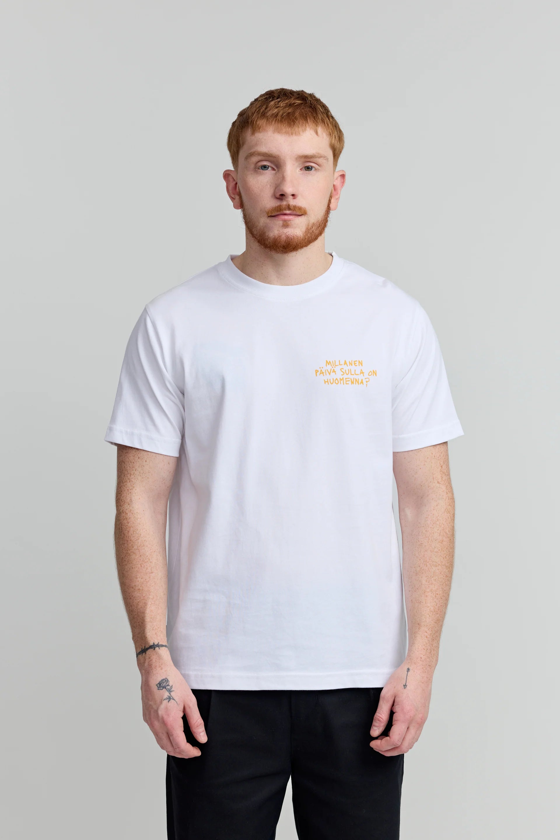 Makia t-paita Kummeli Huomenna T-shirt, valkoinen