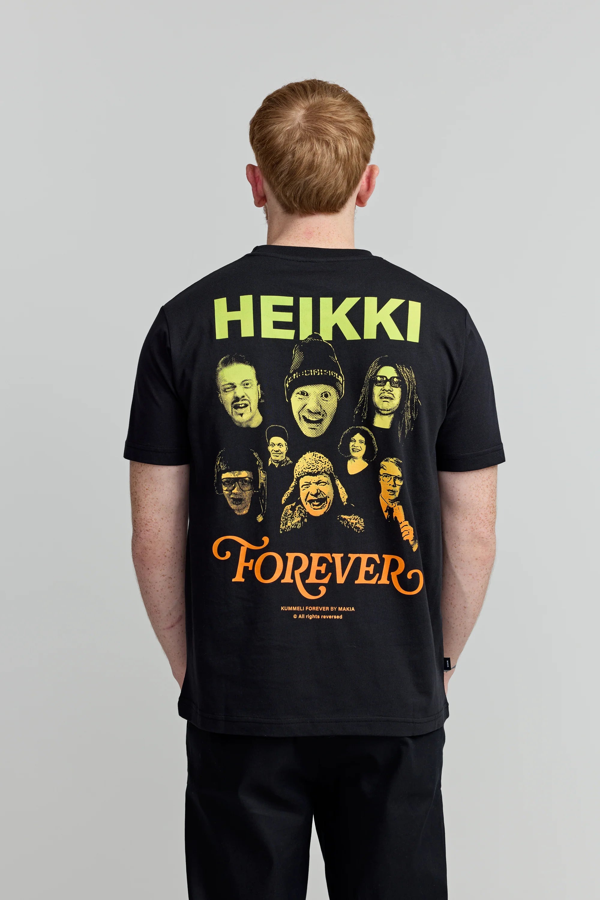 Makia Kummeli Heikki T-shirt, musta