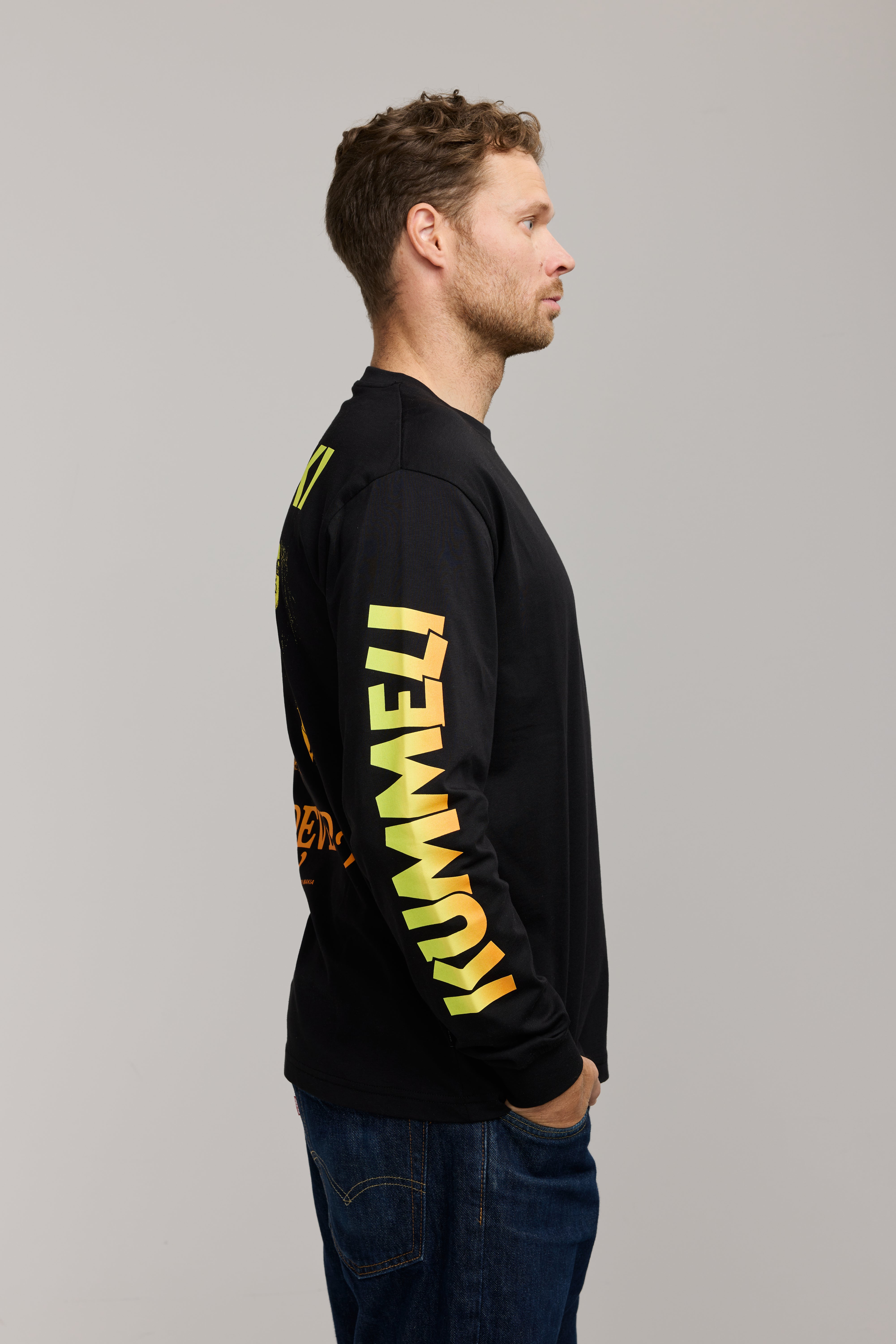 Makia Kummeli Heikki Long Sleeve Shirt, musta