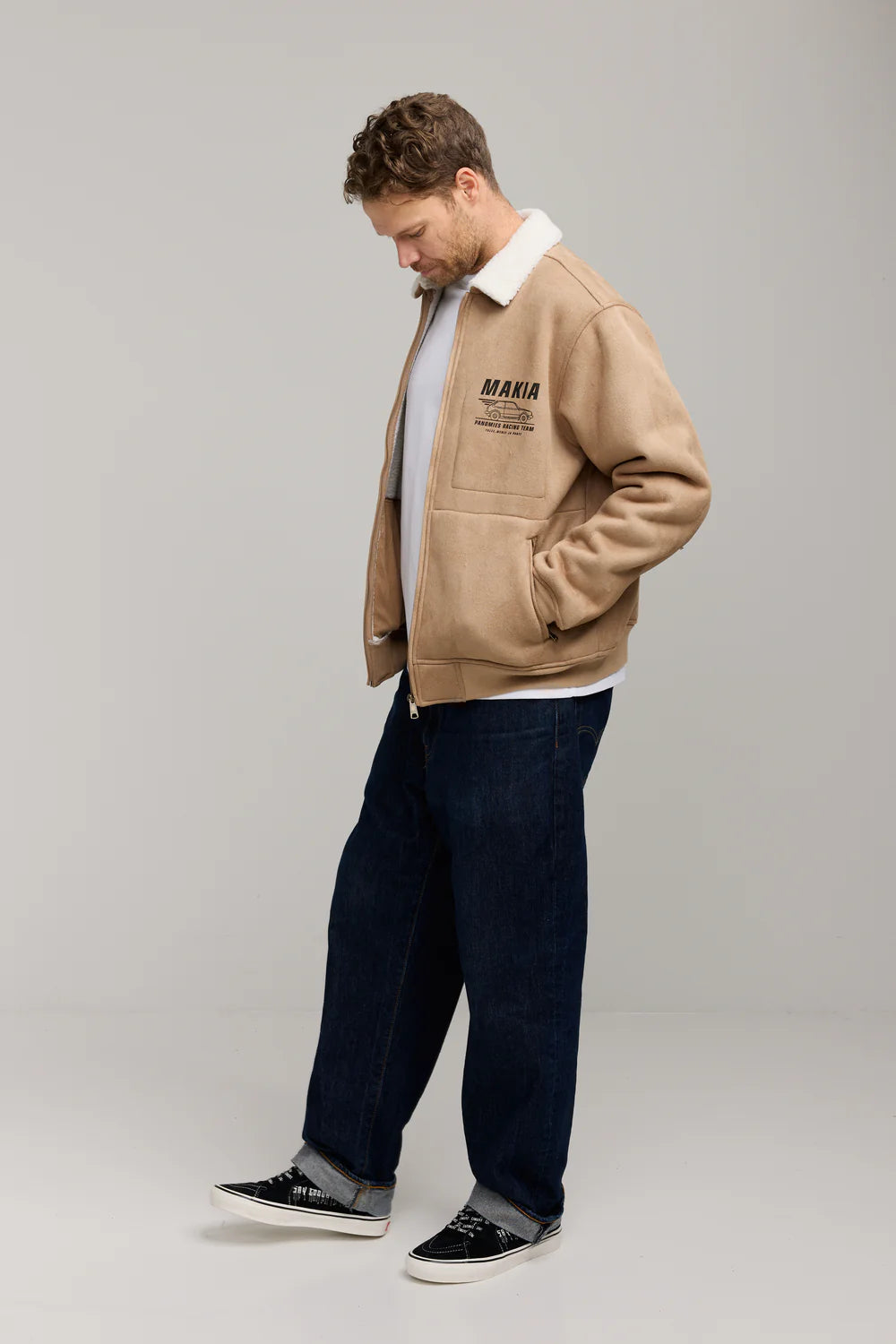 Makia Kummeli Racing Jacket, beige