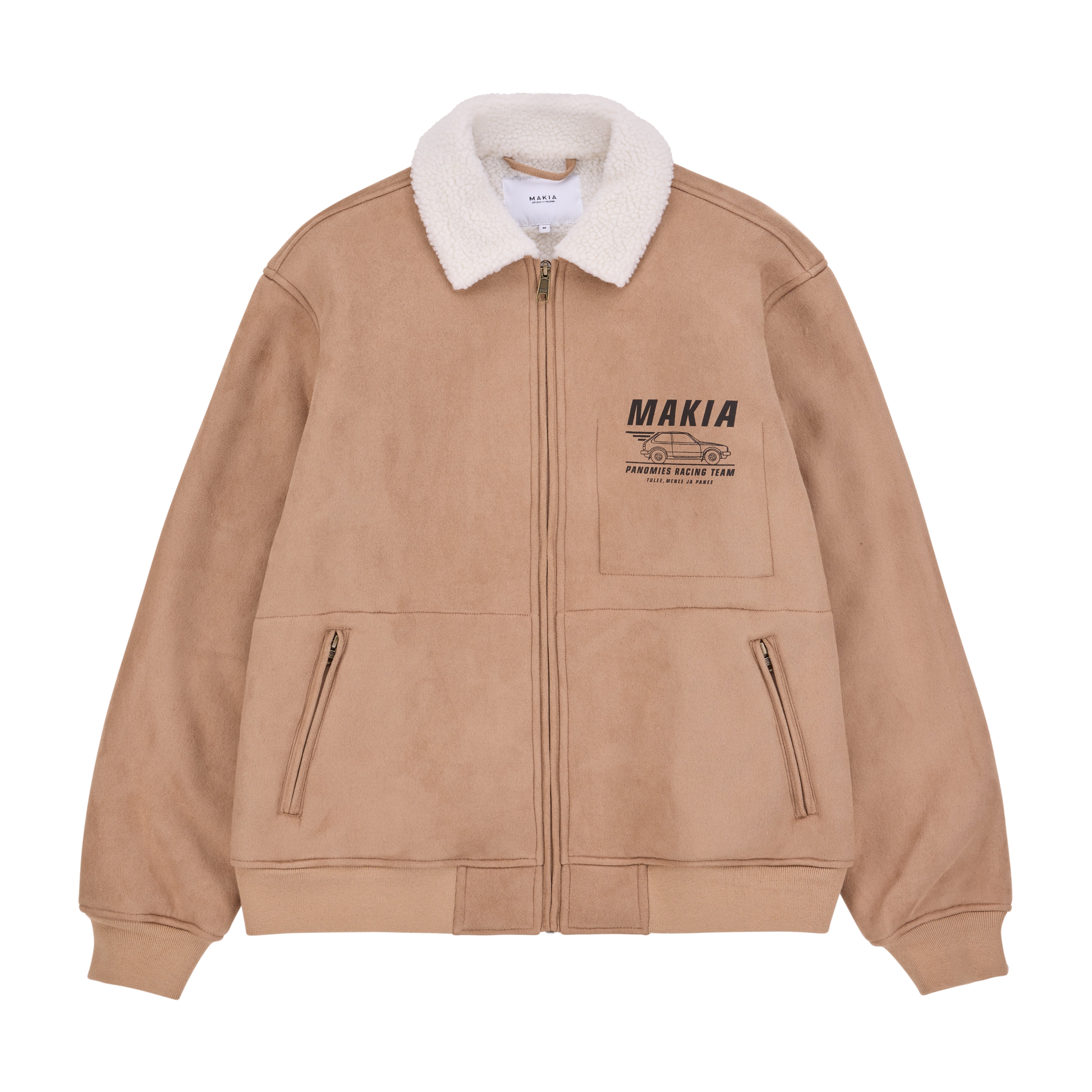 Makia Kummeli Racing Jacket, beige