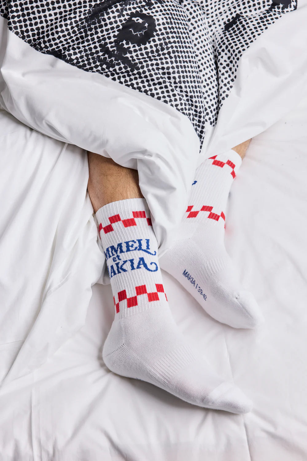 Makia Gastronomie Socks, valkoinen