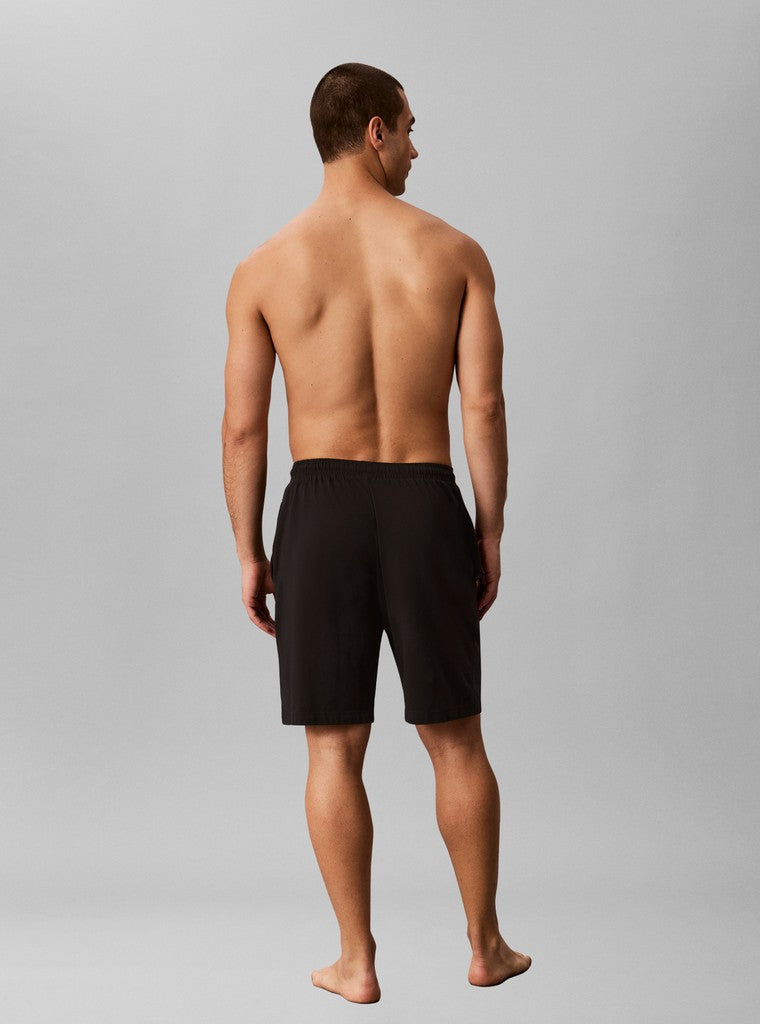 Calvin Klein miesten pyjamashortsit Monogram Sleep Short, musta