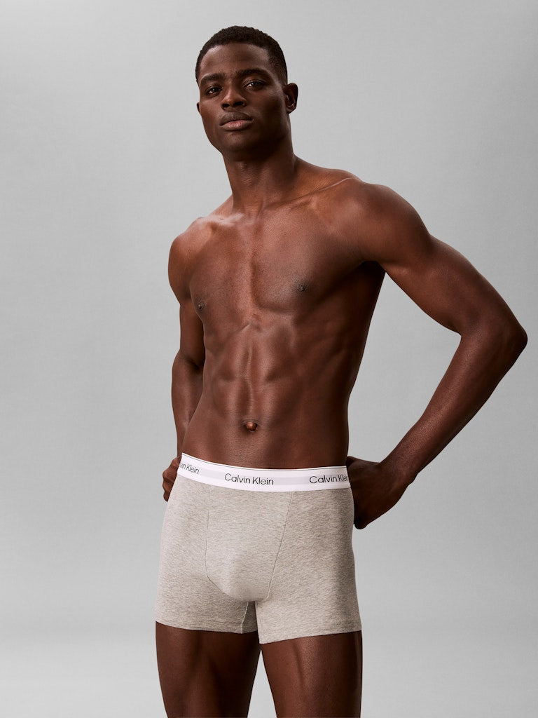 Calvin Klein miesten bokserit Relaxed Fit Trunk 3 Pack Pink Green Blue