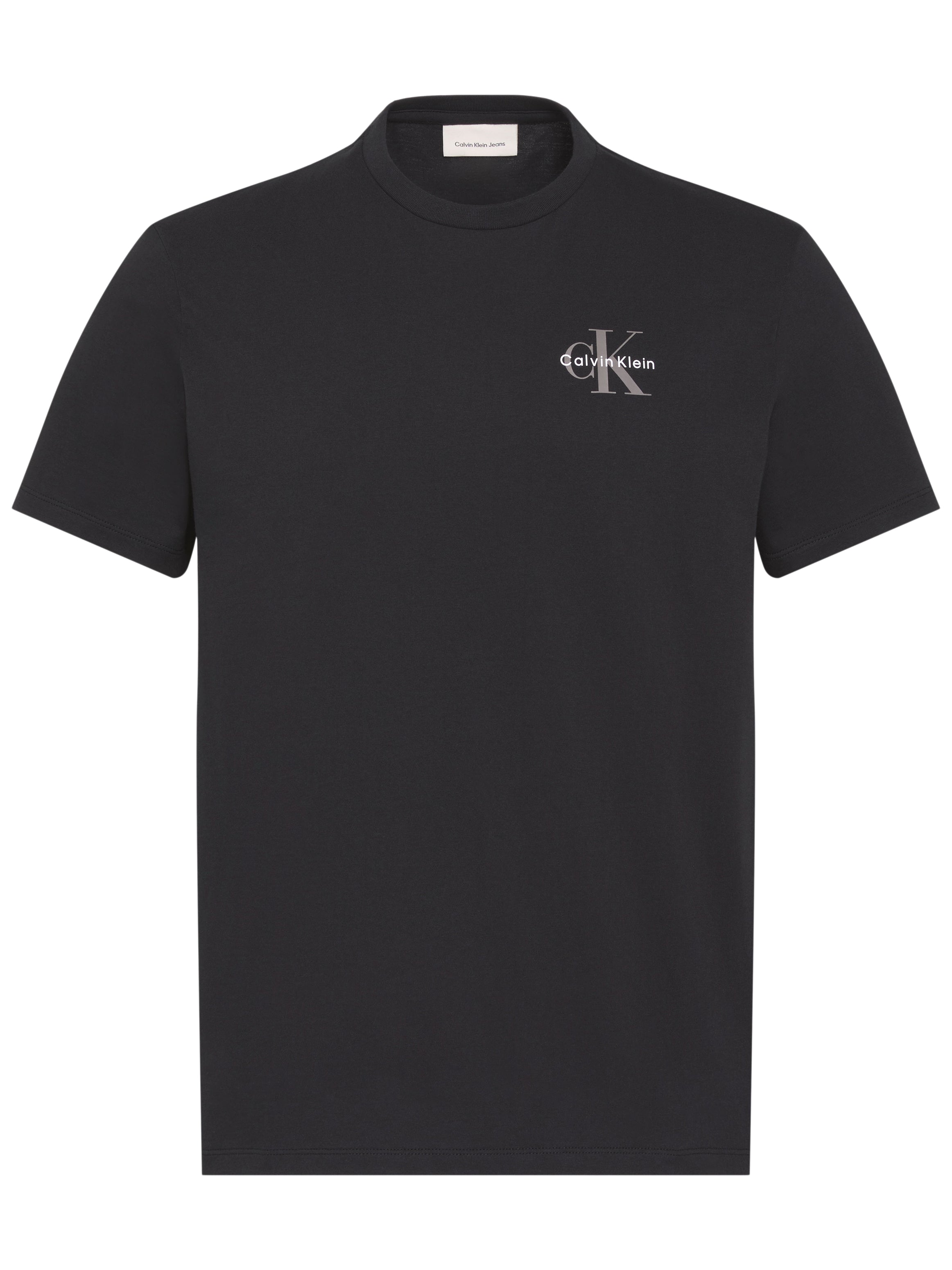 Calvin Klein Jeans miesten t-paita SS 30S Jersey Classic Micro Mono, musta