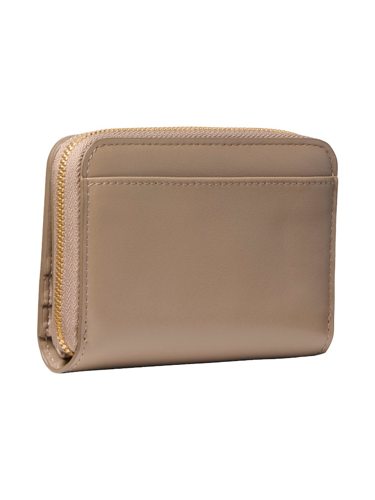 Calvin Klein naisten lompakko CK Medium Flap Zip Around, beige