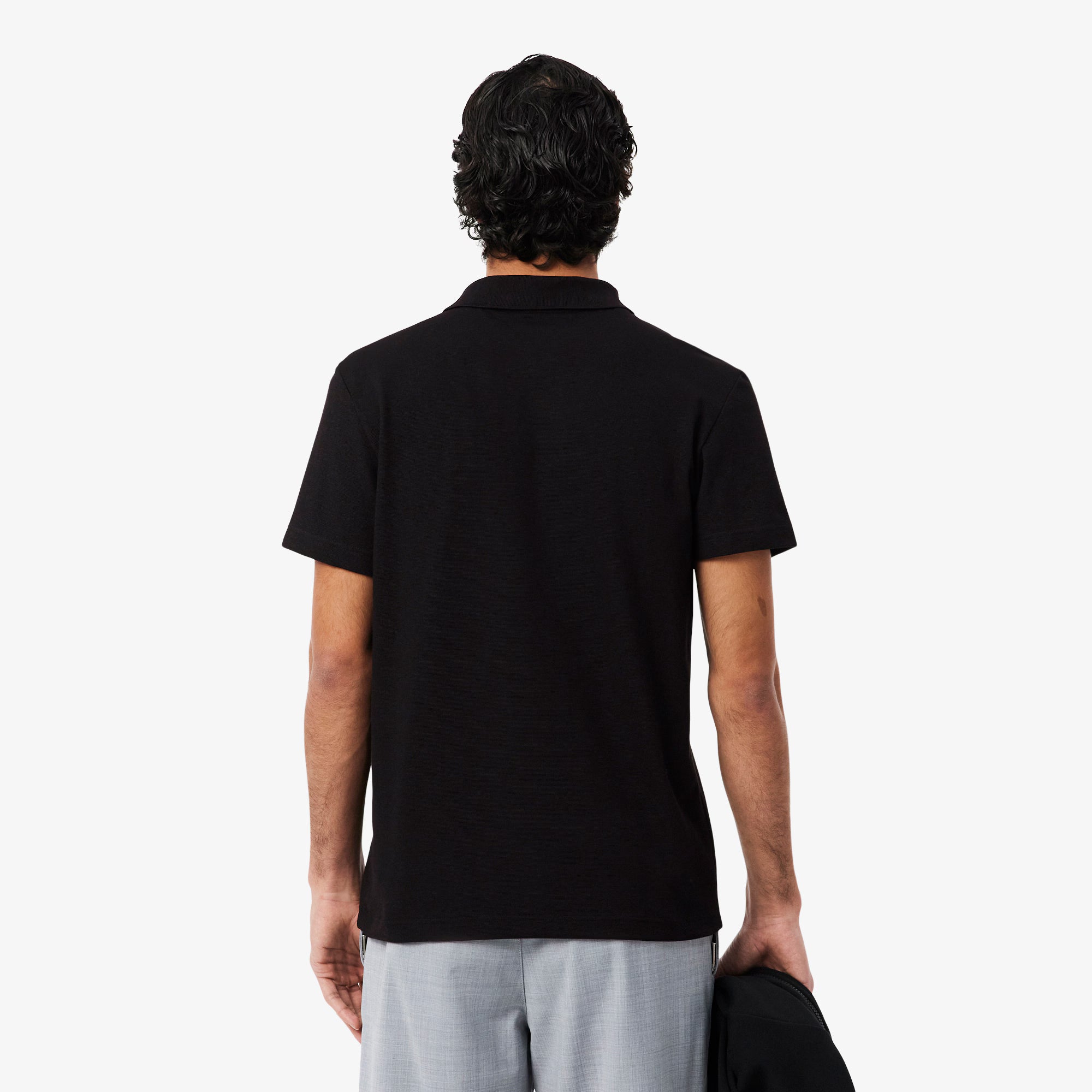 Lacoste miesten pikeepaita Reg Fit Sport Cotton Blend Polo Shirt, musta