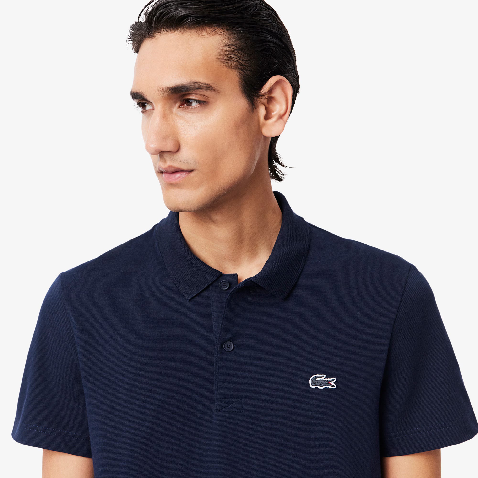 Lacoste miesten pikeepaita Reg Fit Sport Cotton Blend Polo Shirt, tummansininen