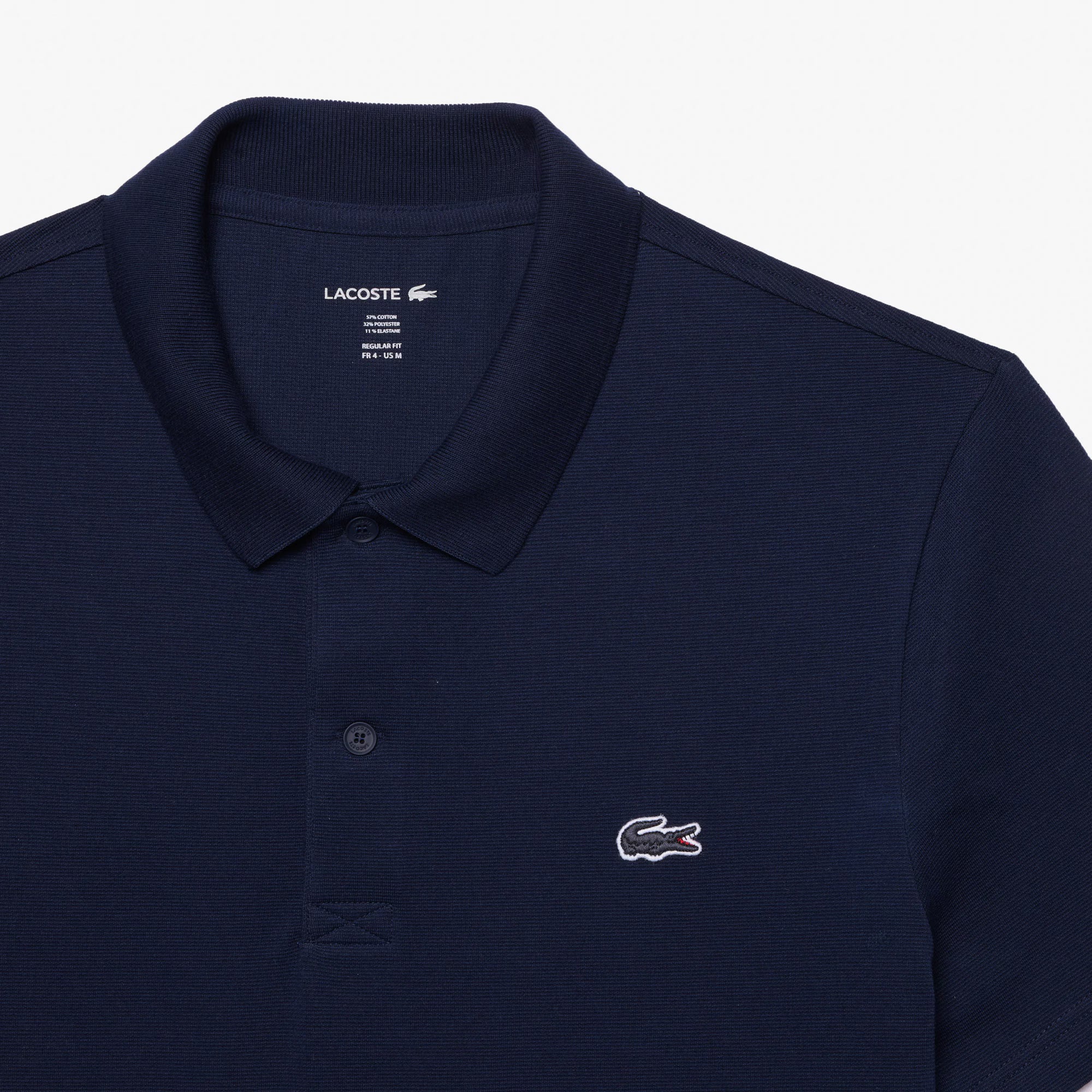 Lacoste miesten pikeepaita Reg Fit Sport Cotton Blend Polo Shirt, tummansininen