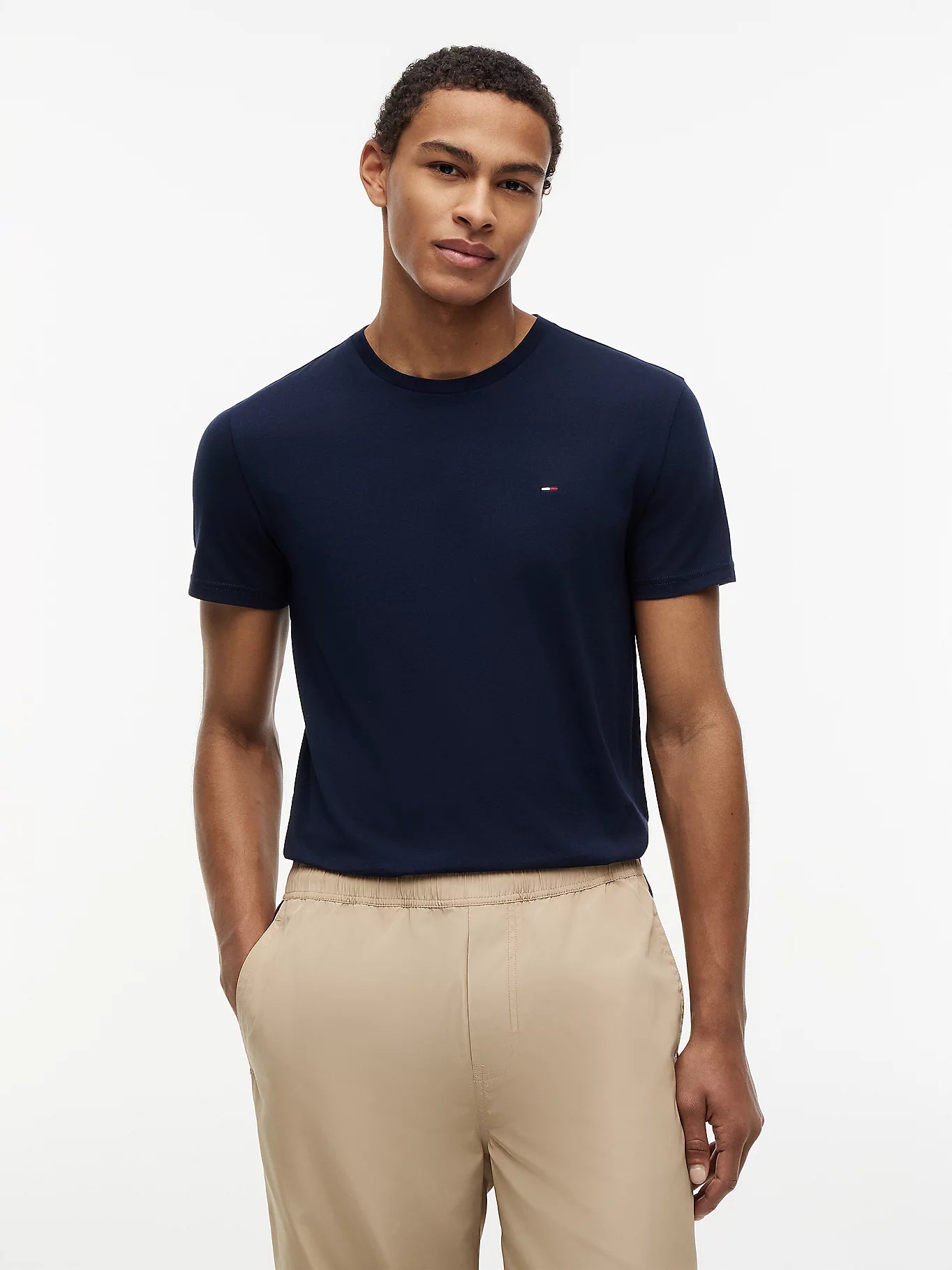 Tommy Jeans miesten t-paita Extra Slim, tummansininen