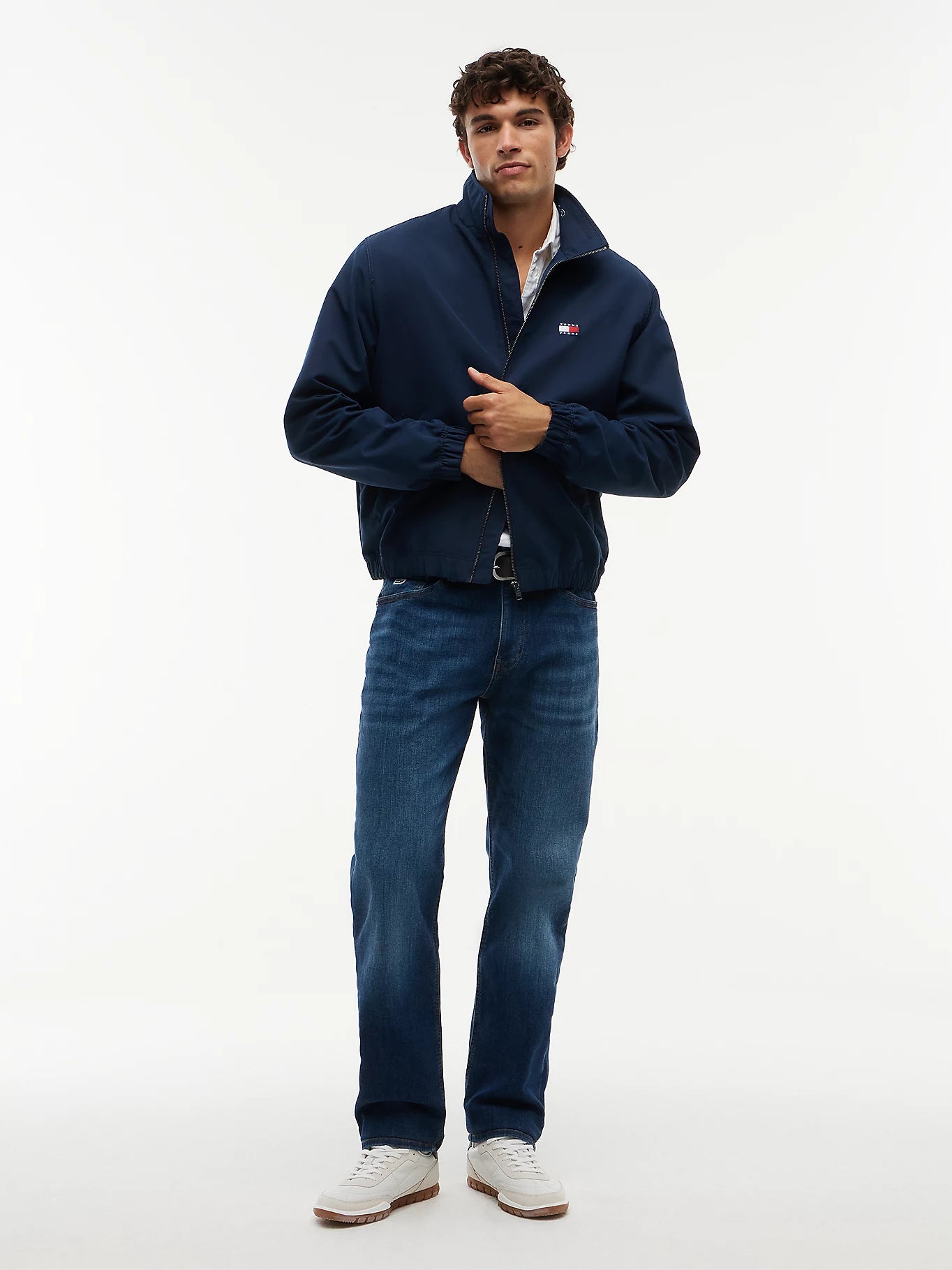Tommy Jeans miesten farkut Ryan Slim Straight, sininen indigo
