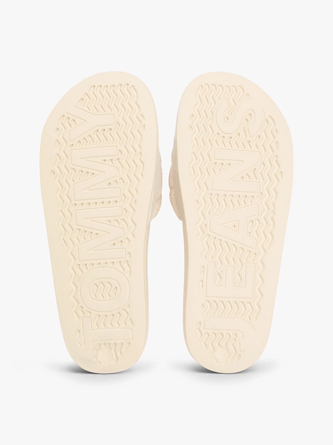 Tommy Hilfiger naisten sandaalit TJW Braided Slides, luonnonvalkoinen