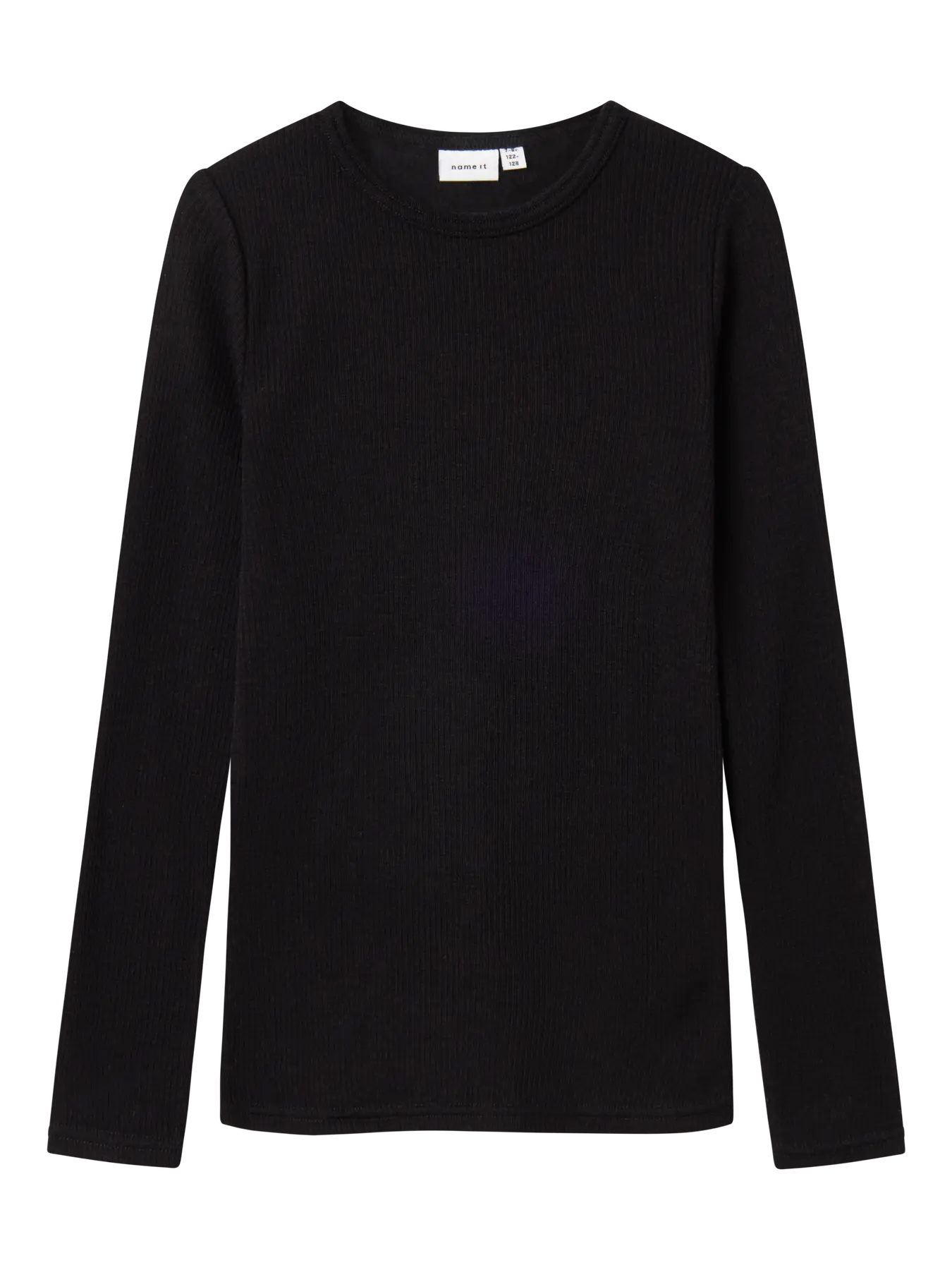 Name It lasten pitkähihainen paita Wool Rib LS Top, musta