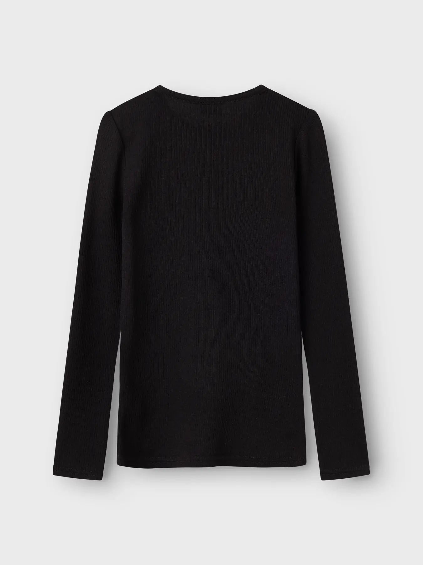 Name It lasten pitkähihainen paita Wool Rib LS Top, musta