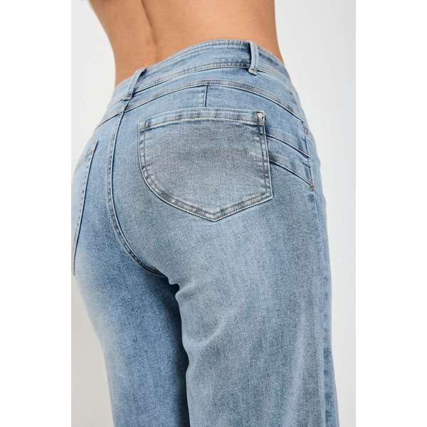 Freequent naisten farkut FQLopez Jeans, Light Blue Denim