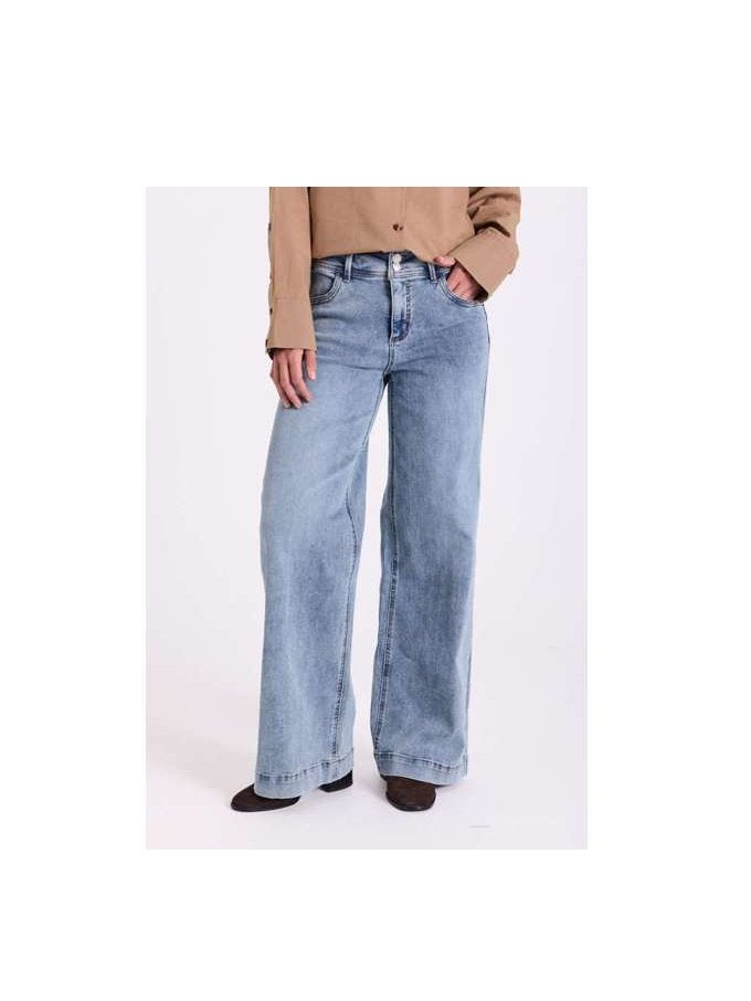 Freequent naisten farkut FQLopez Jeans, Light Blue Denim