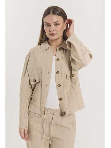 Freequent naisten takki Lava Jacket, hiekka