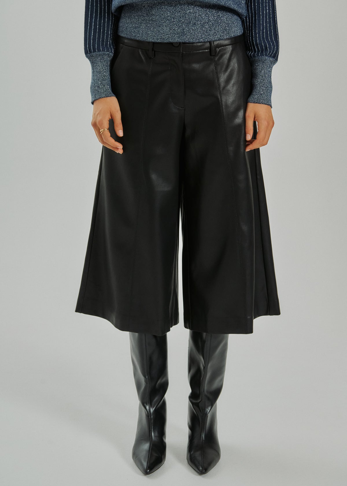 Freequent naisten housut Veggy Pants, musta