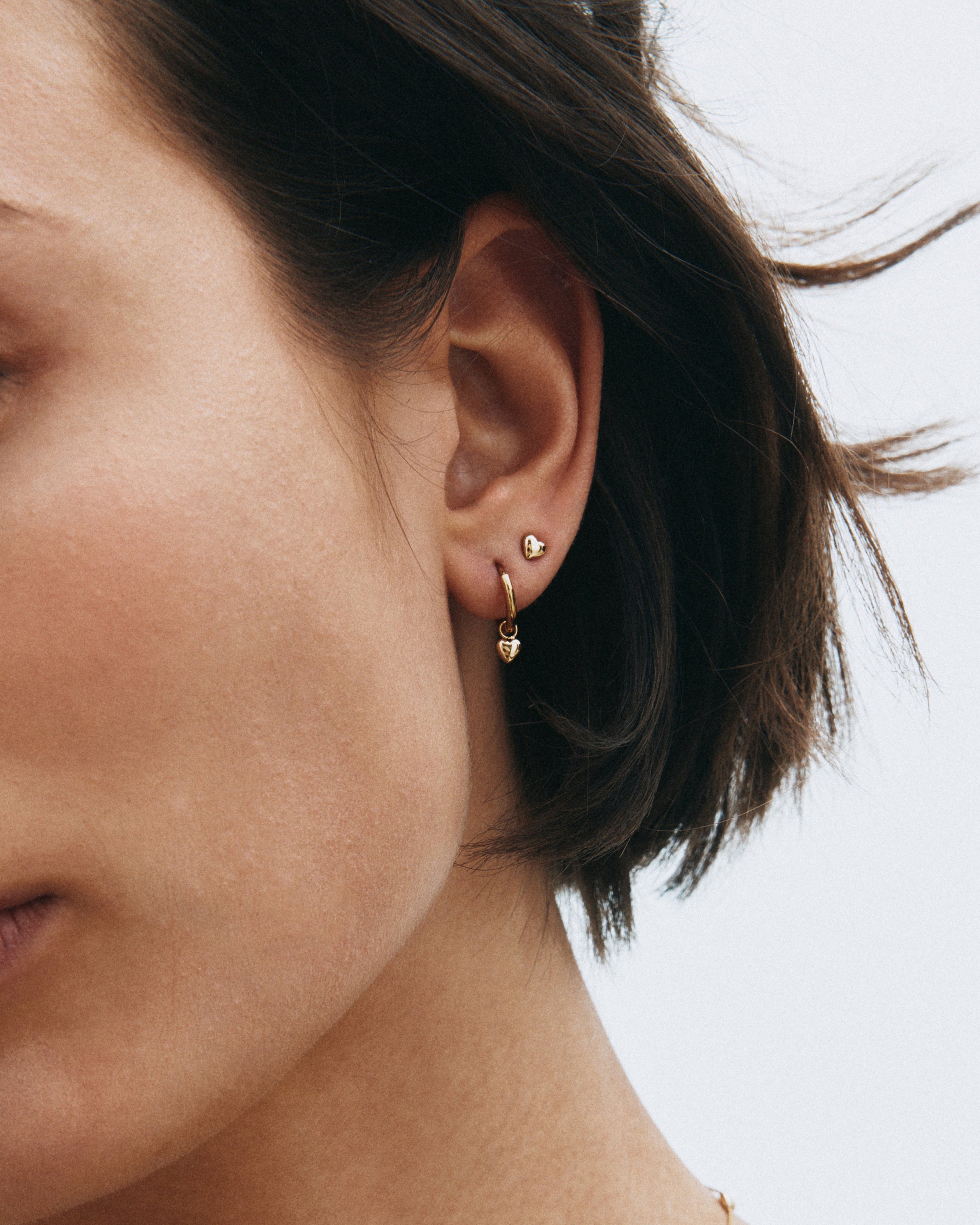 Edblad korvakorut Barley Hoops, Gold