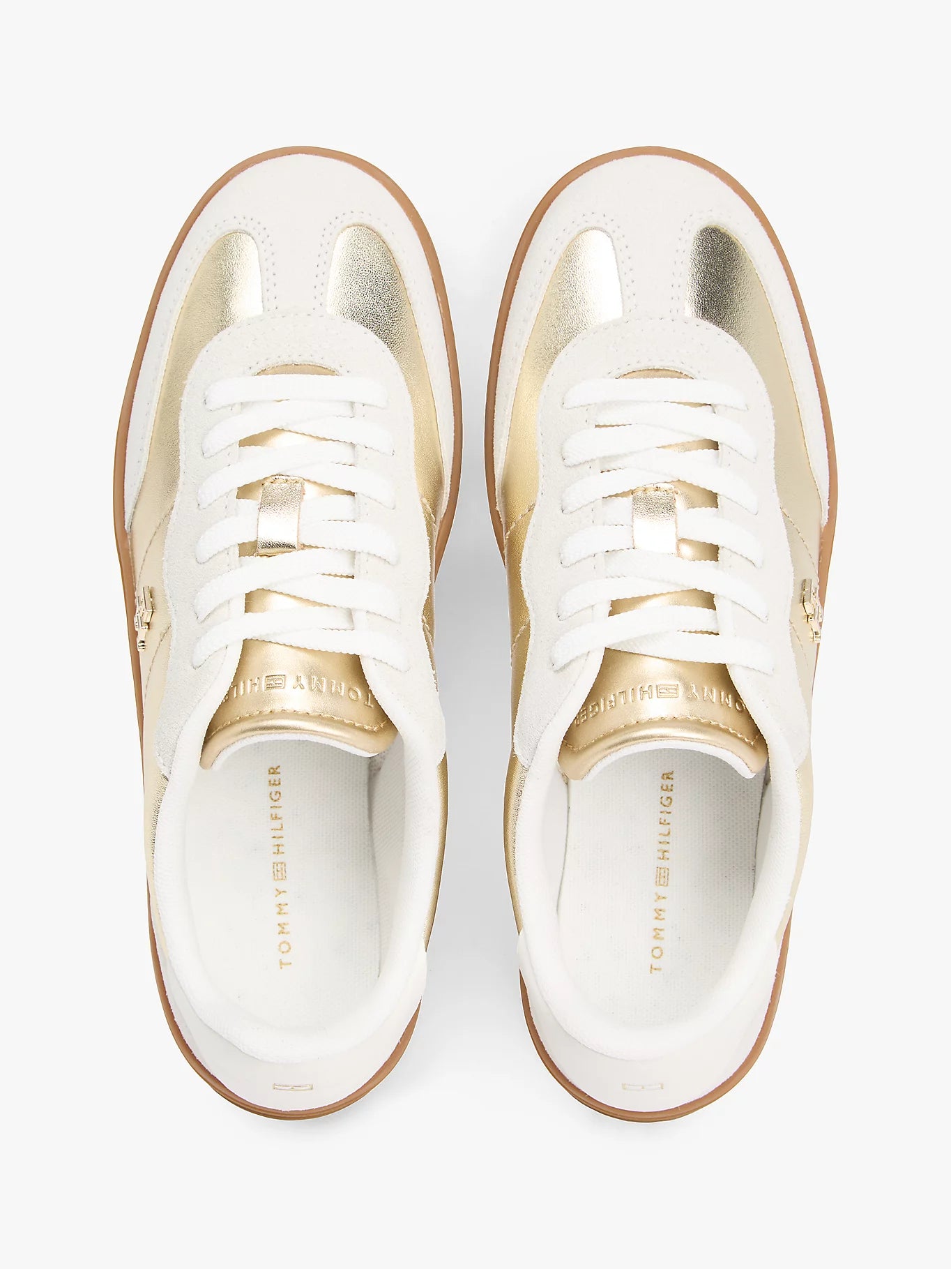 Tommy Hilfiger naisten tennarit MU JACKIE METALLIC, kullankeltainen