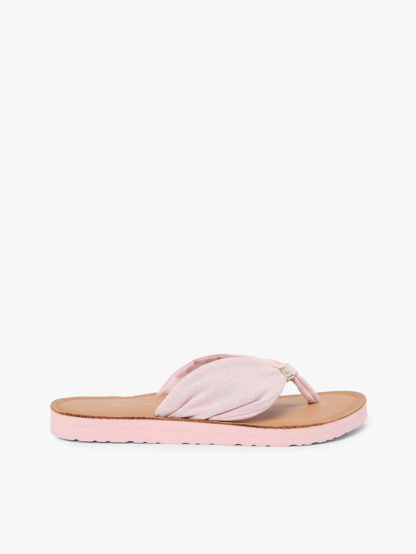 Tommy Hilfiger naisten sandaalit TH LTR Footbed Summer Sandal, vaaleanpunainen