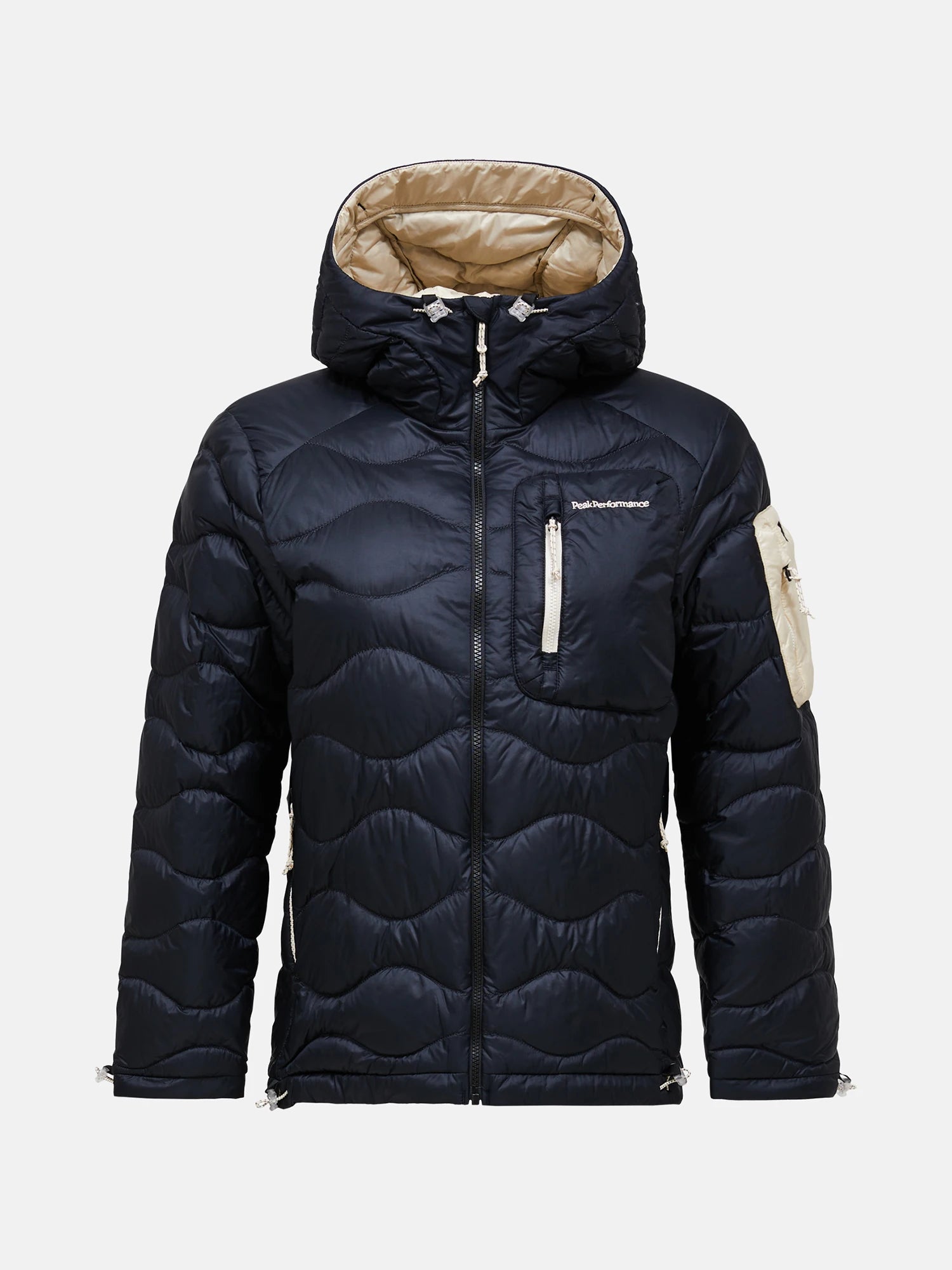 Peak Performance naisten untuvatakki Helium Utility Down Hood Jacket, musta