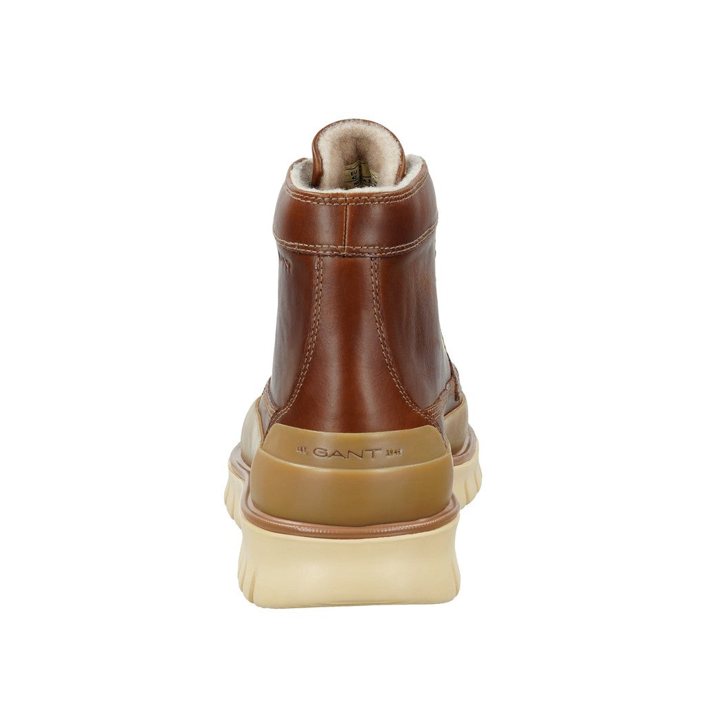 Gant miesten kengät Nebraska Laced Boot, konjakinruskea