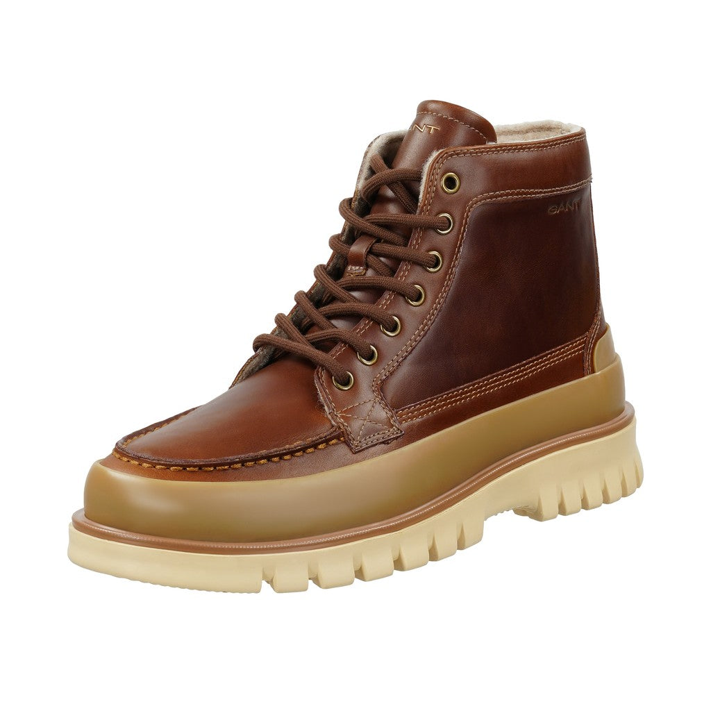 Gant miesten kengät Nebraska Laced Boot, konjakinruskea