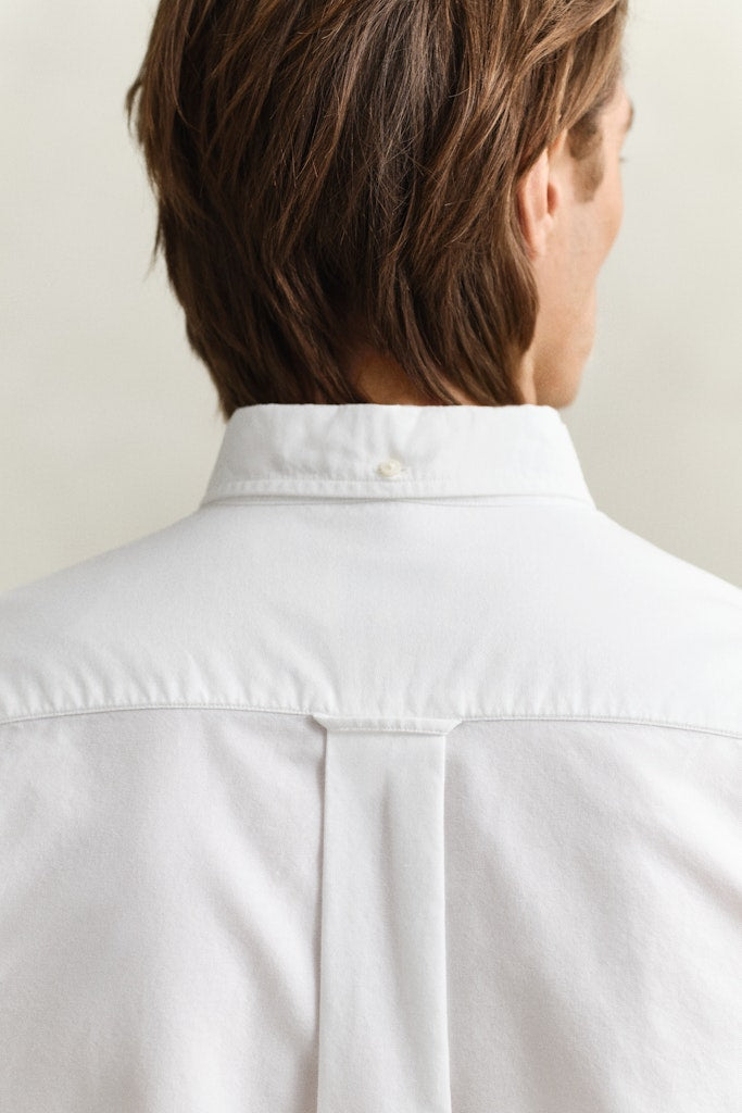 Gant kauluspaita K Regular Oxford Shirt, valkoinen