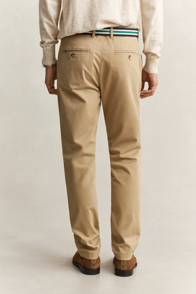 Gant miesten chinot Slim Chinos, Oat Beige