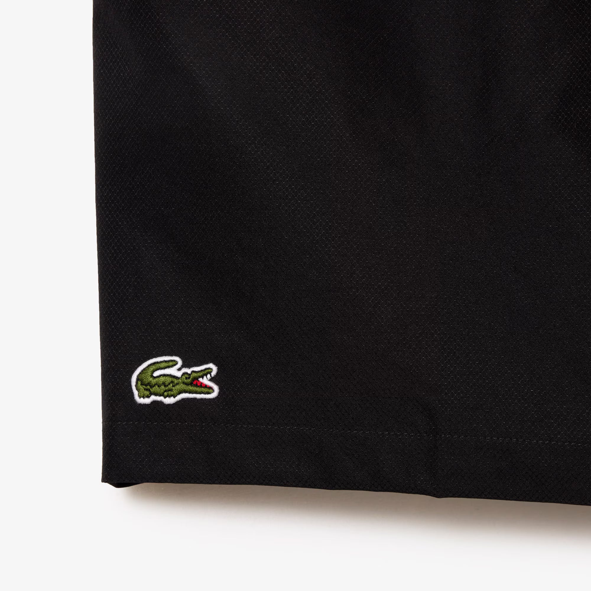 Lacoste miesten shortsit Light Weight Diamond Taffeta Shorts, musta